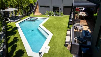 Backyard Renovation and Spa addition 