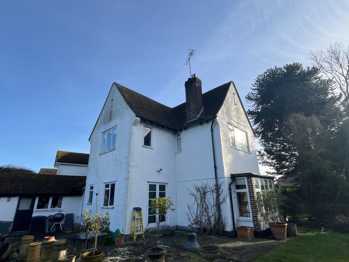 Roof Clean  - Moss Removal - Gutter Clean using Honda 15lpm Low Pressure Washing Machine by Ges Exterior Cleaning ltd
