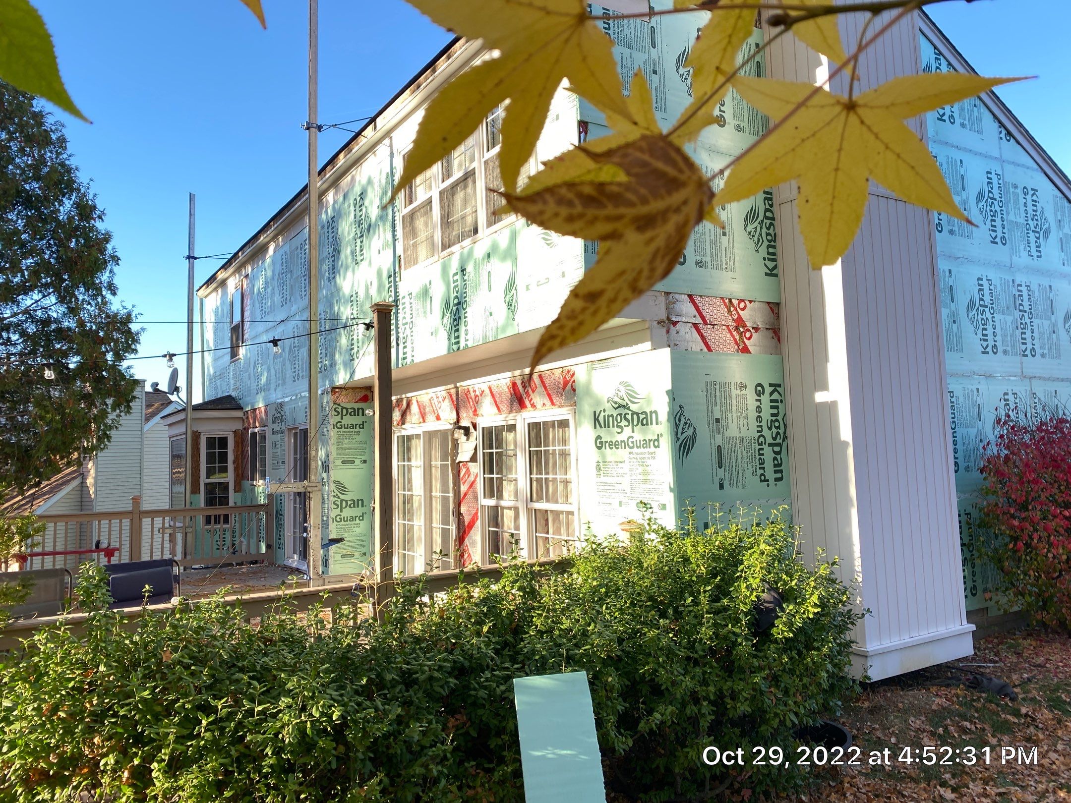 Siding Replacement using Certainteed Restoration Classic D4 Midnight Blue by 180 Contractors