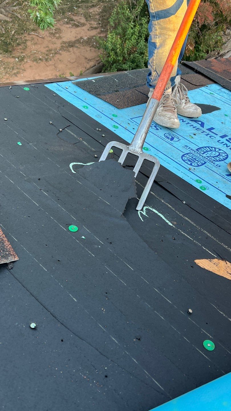 Residential Roofing Installation using GAF Natural Shadow  by A & H Roofing and Contracting