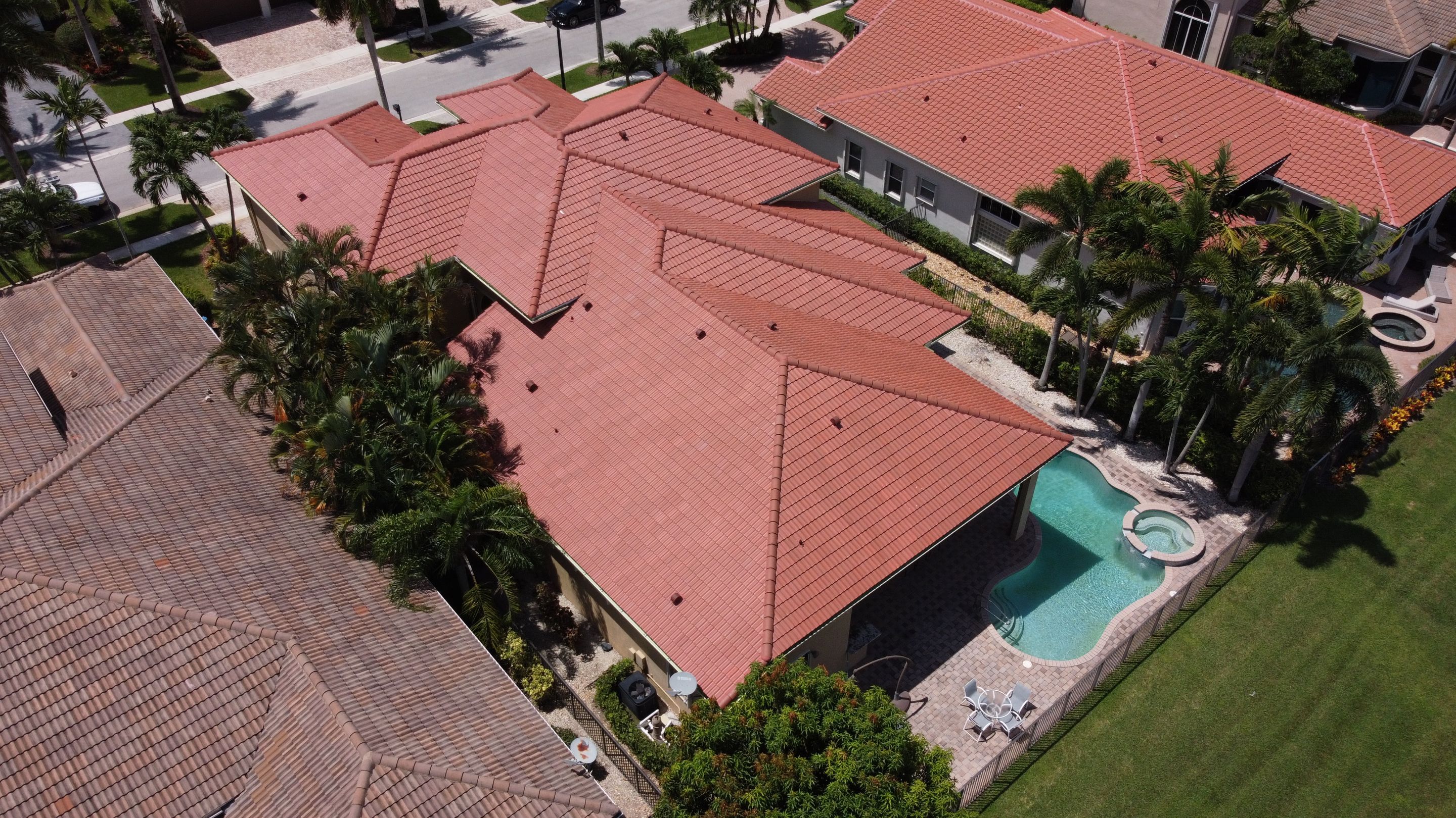 Residential Roofing Installation using Eagle Roofing Tile by BLUES BROTHERS ROOFING