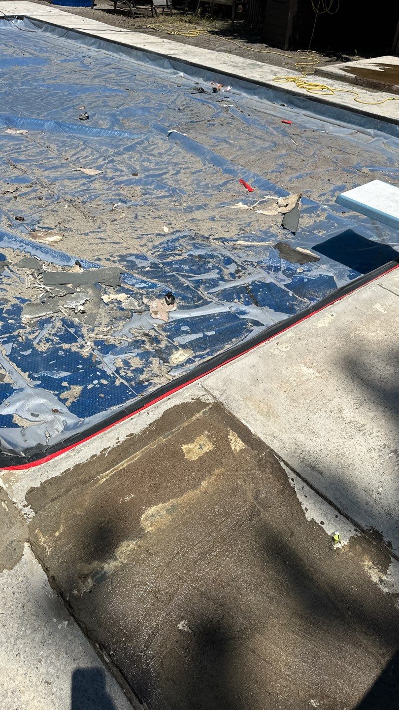 Pool Deck Project in Coraopolis by Floors in a Day, Inc