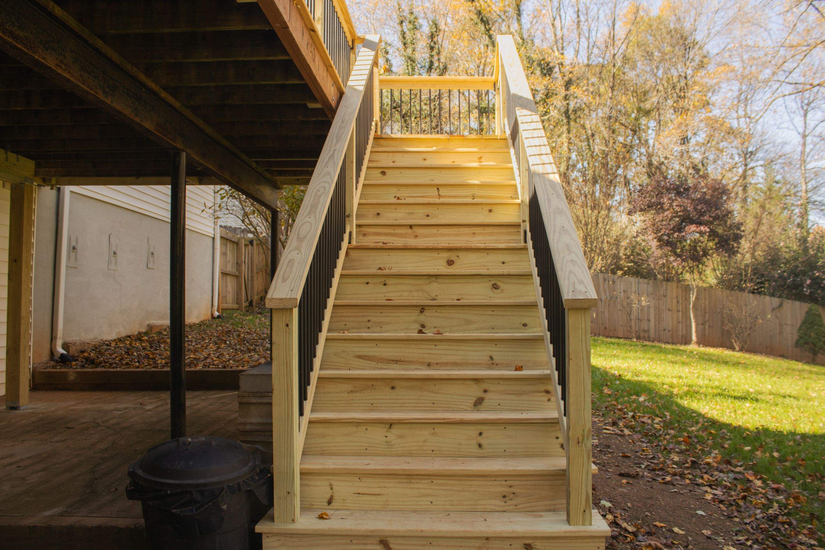 Deck Resurface using Pressure Treated Pine in Lilburn, GA by Nelson Exteriors
