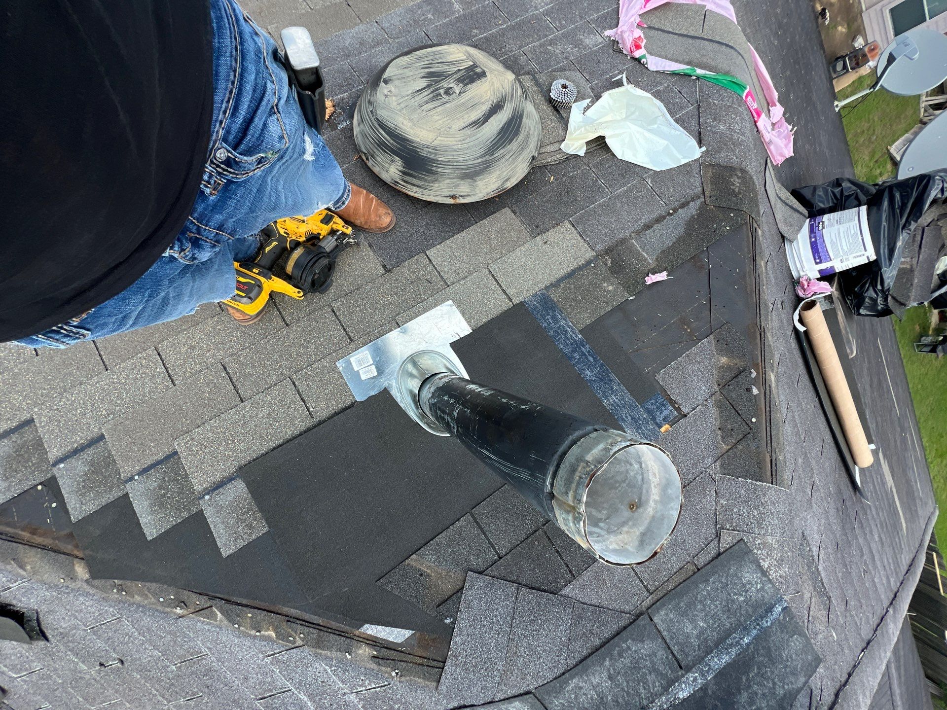 Residential Roofing Repair using Owen's Corning Duration (Lifetime) Shingles by Roof Repair Company