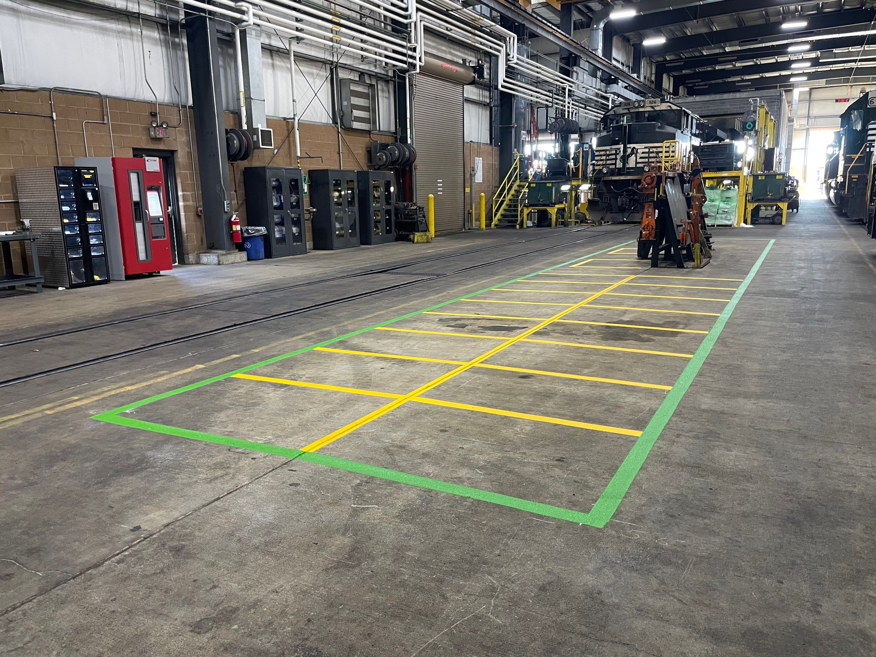 Specialty Equipment Storage by G-Force Parking Lot Striping of Pittsburgh