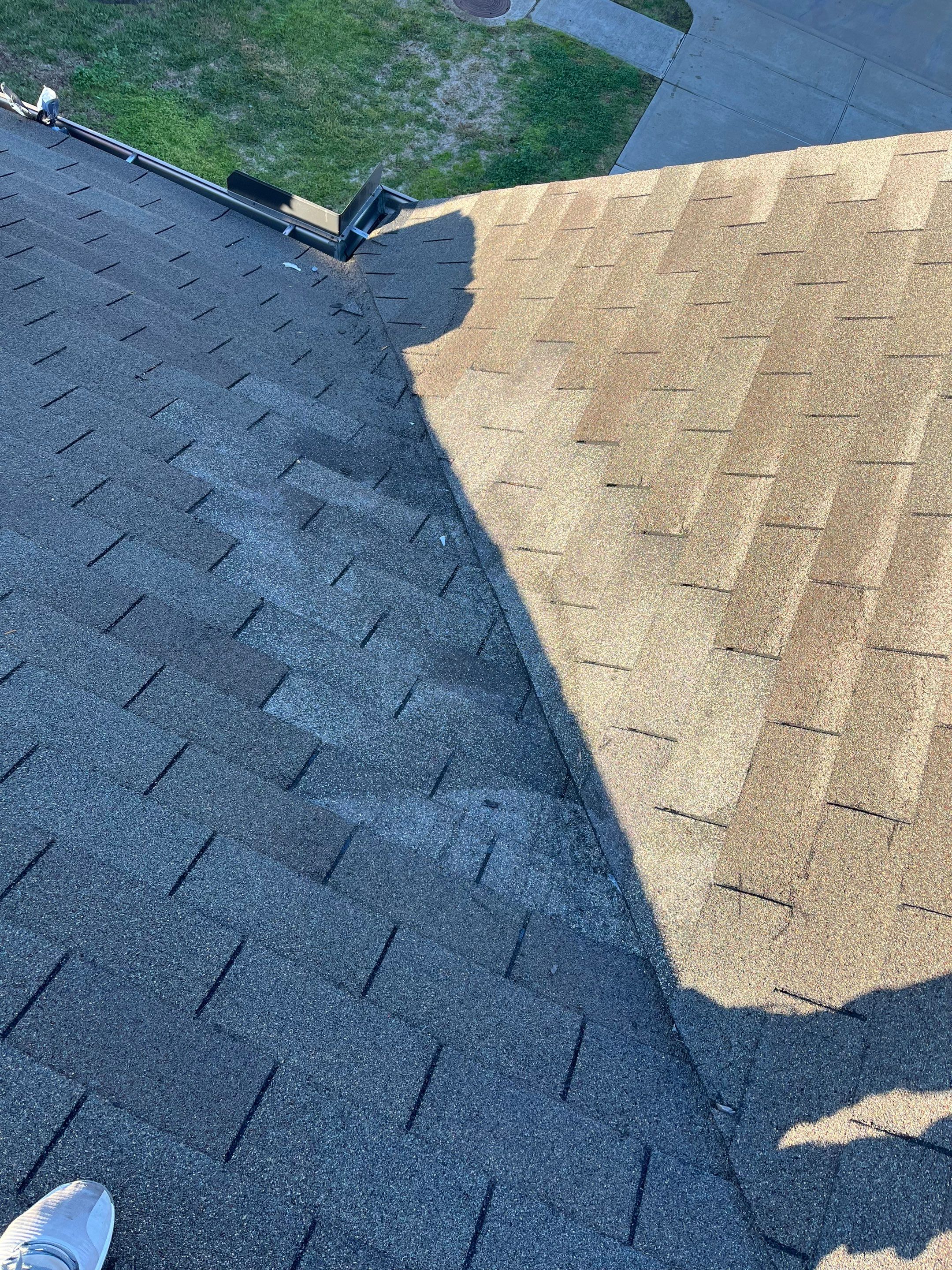 Hail Damage using Owen's Corning Duration (Lifetime) Shingles by Roof Repair Services LLC
