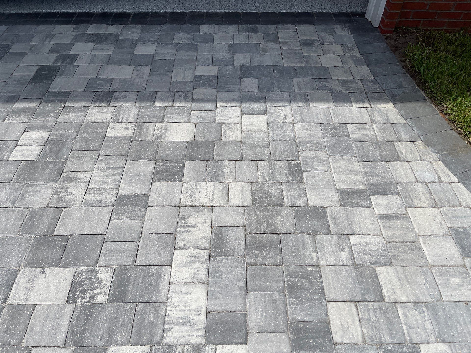 Paver Driveway using Concrete Sealant by DuraSeal