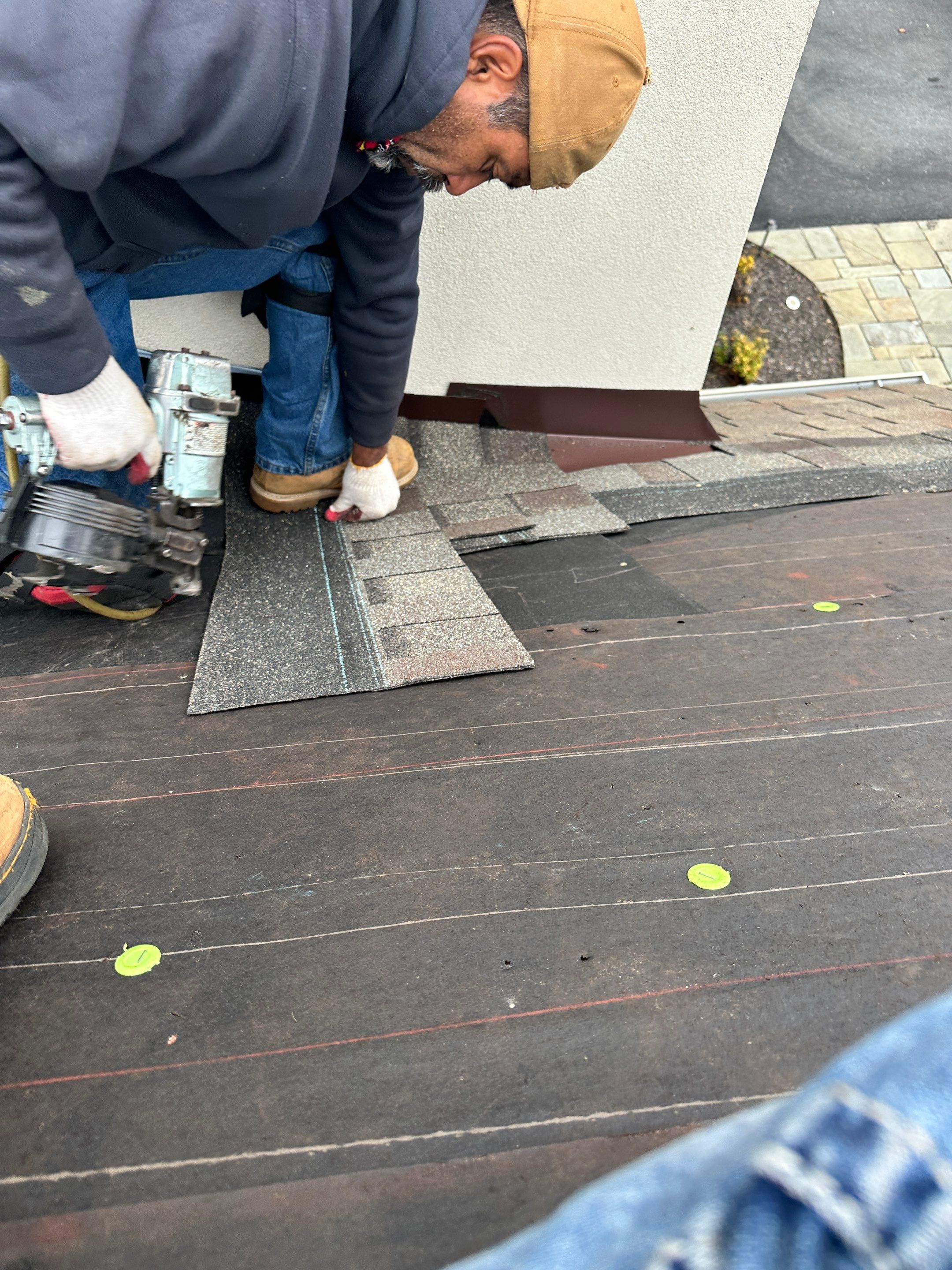 Residential Roofing Repair using CertainTeed Landmark Weathered Wood Architectural Shingles by Frederick Roof Repair