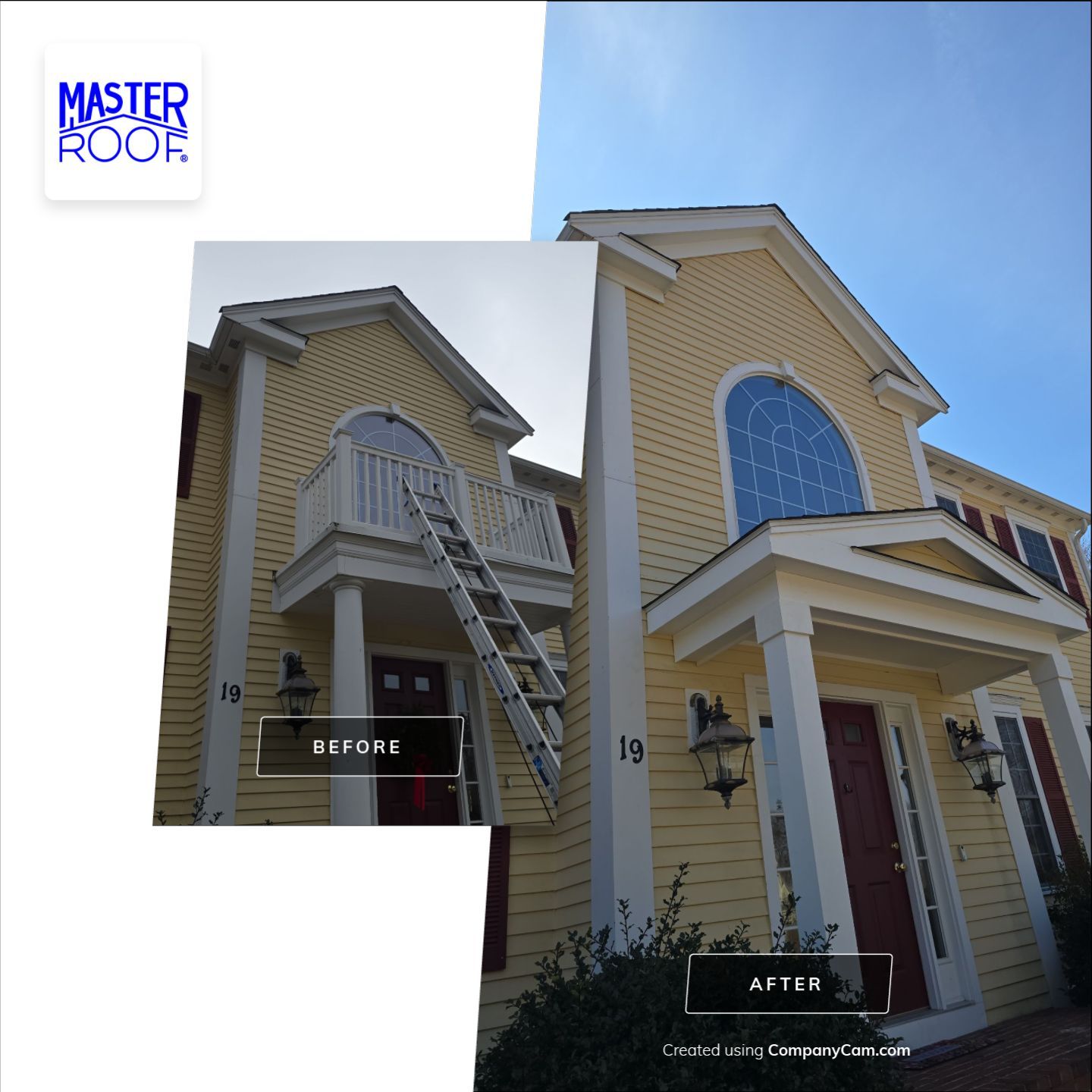 Porch Replacement in Holliston, MA by Master Roof Inc
