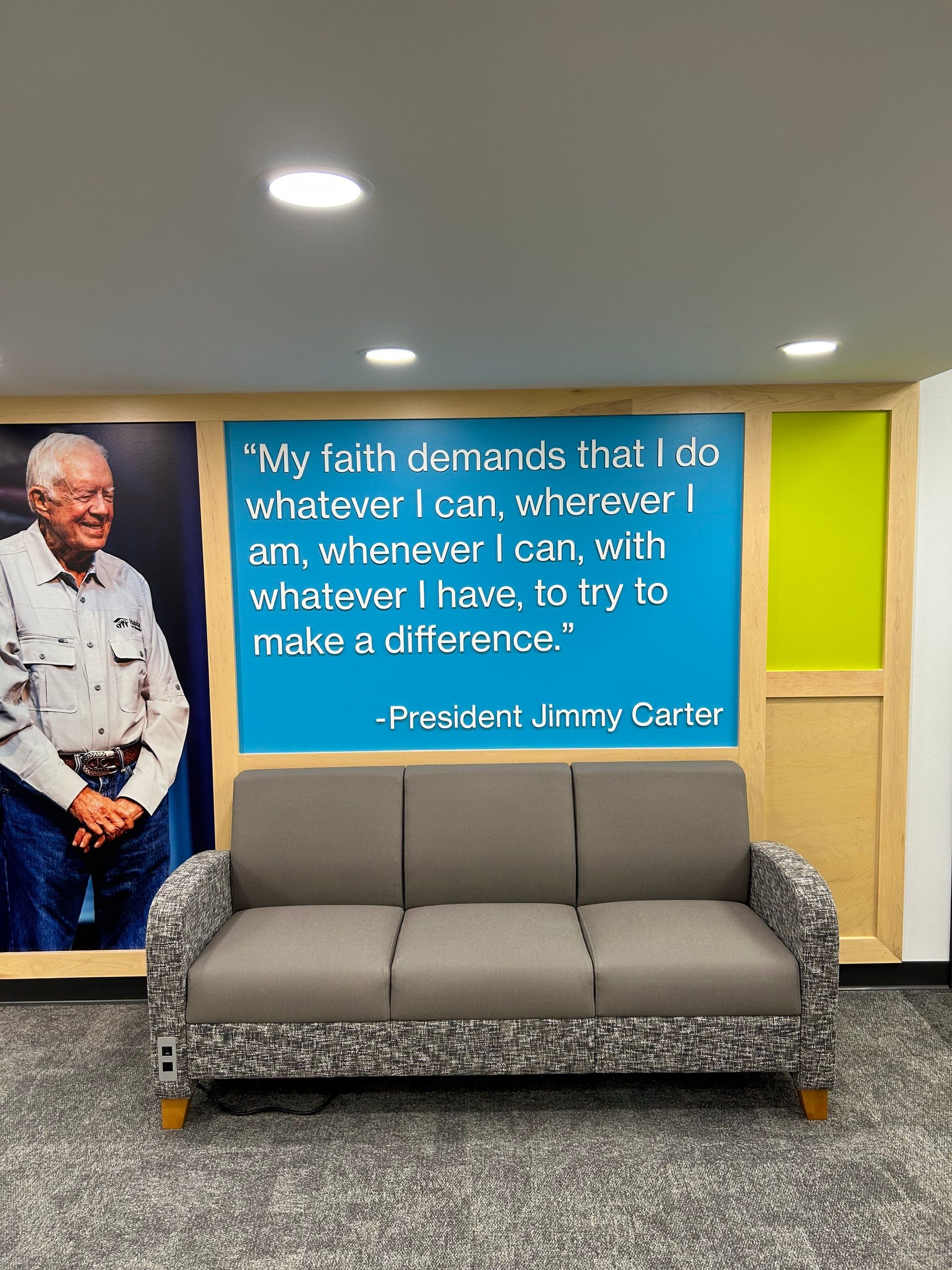 Custom Environmental Graphics and Comprehensive Signage in Mishawaka by Hayes Design co