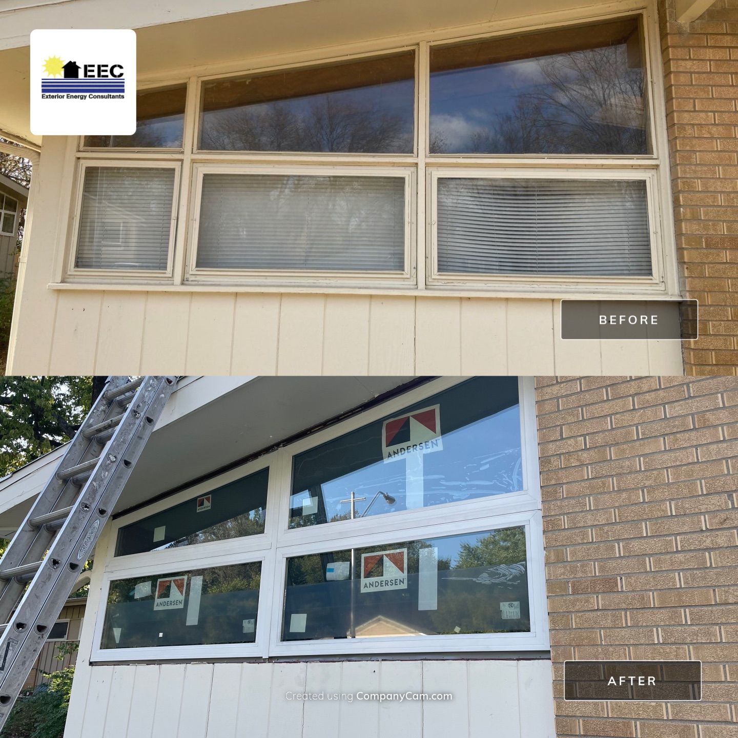 Window Installation using Anderson Series by EEC  Windows, Siding & Roofing 