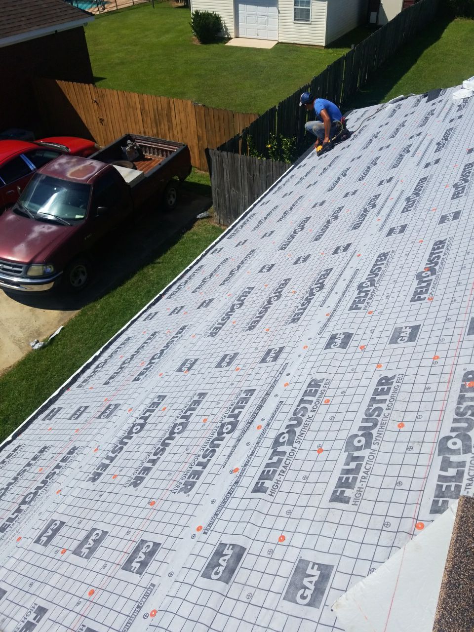 Residential Roofing Installation using Roof Replacement by American Roofing & Construction LLC