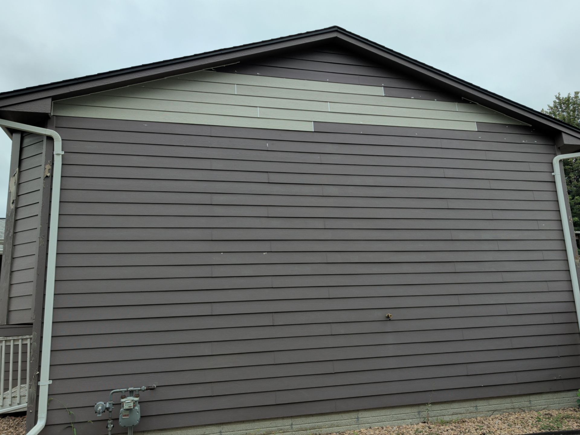 Full Exterior Painting and Wood Rot Repair in Harrisburg by Select Painting, Coatings & Garage Cabinets