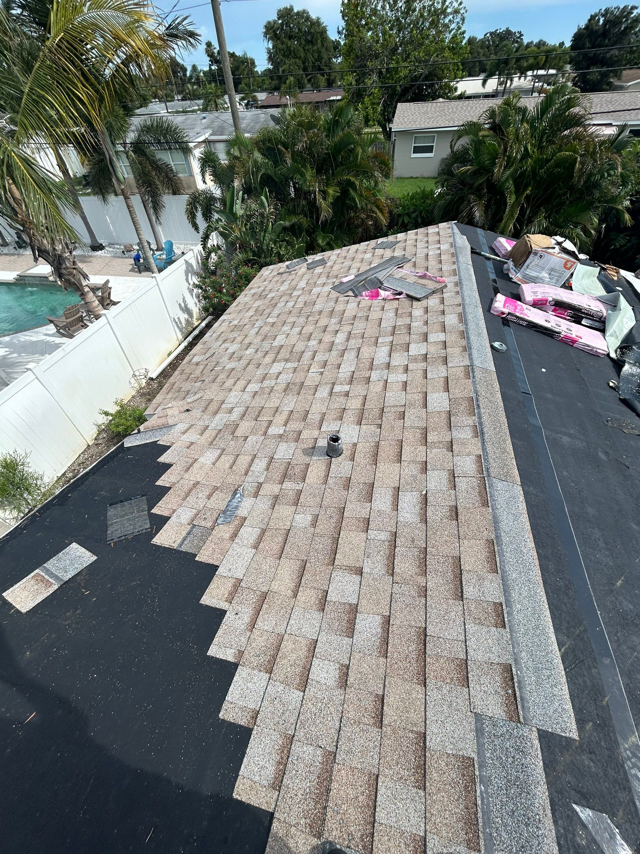 Project in St. Petersburg 33710 by Mitchell Roofing Company LLC 