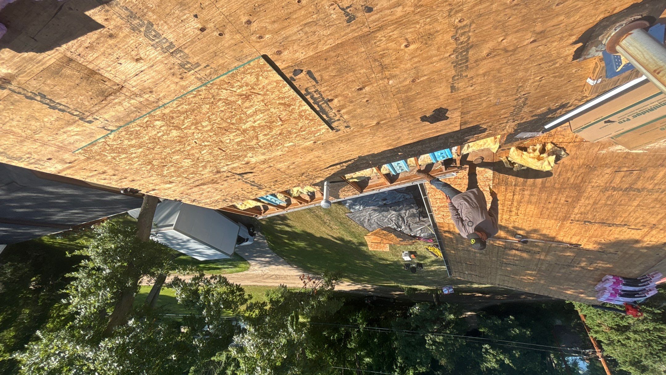 Roof Replacement using Owens Corning Williamsburg Grey by 180 Contractors
