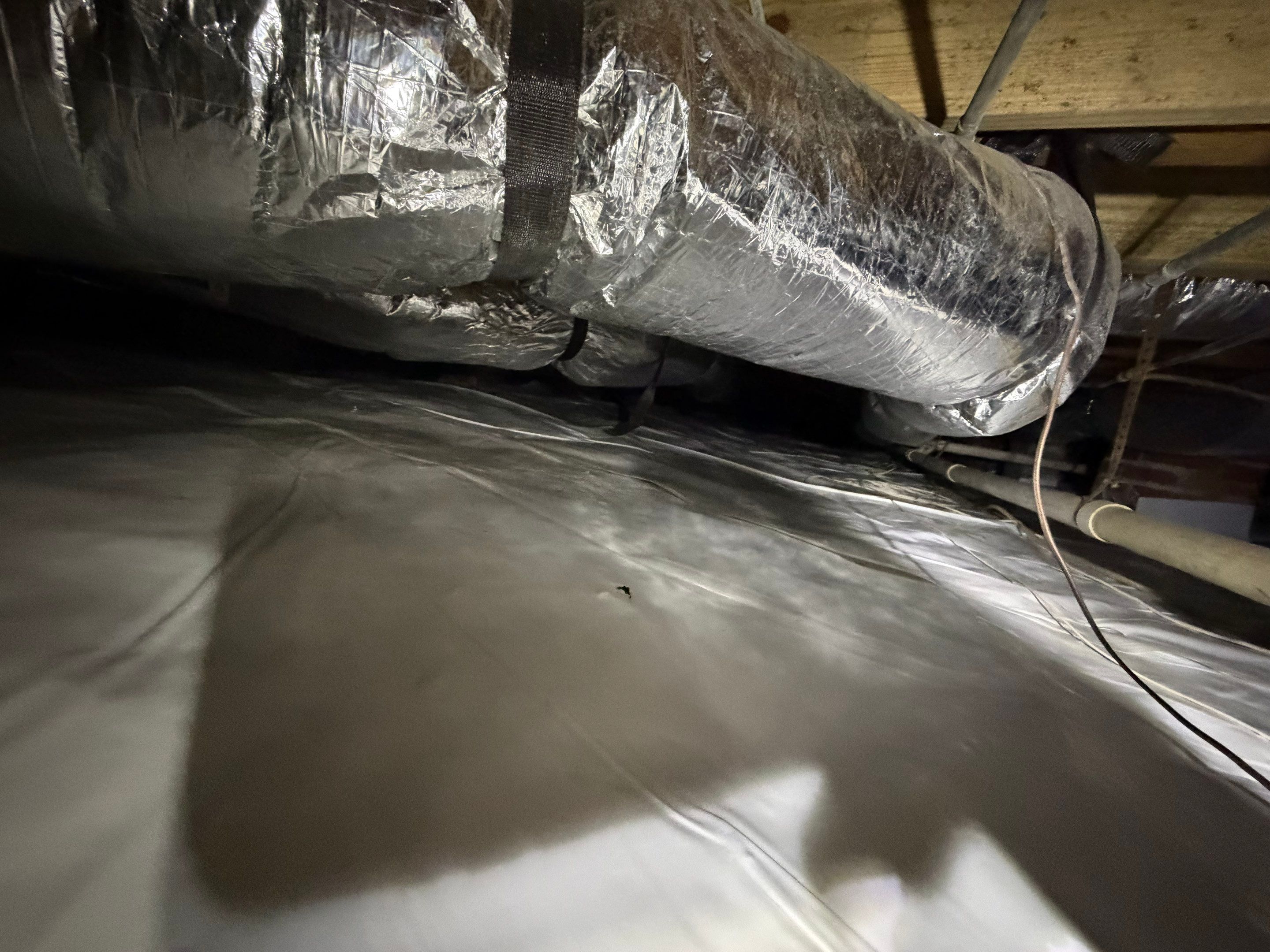 Project in Portsmouth by Patriot Crawl Space Repairs