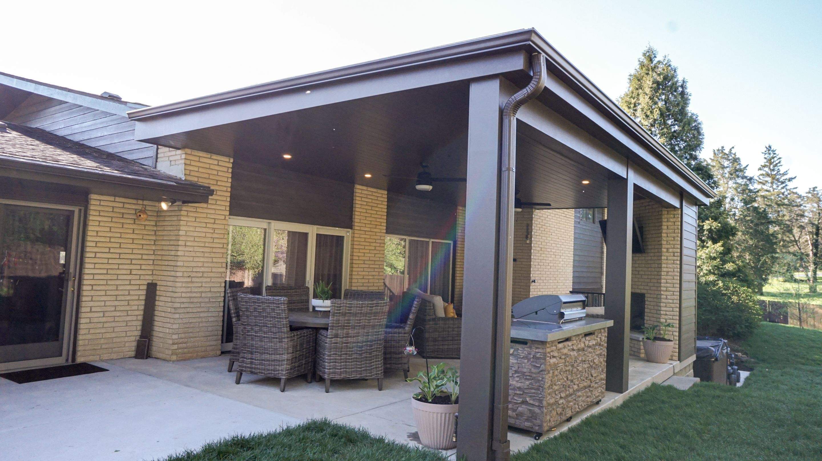 Centerville Covered Patio by Zengel Group