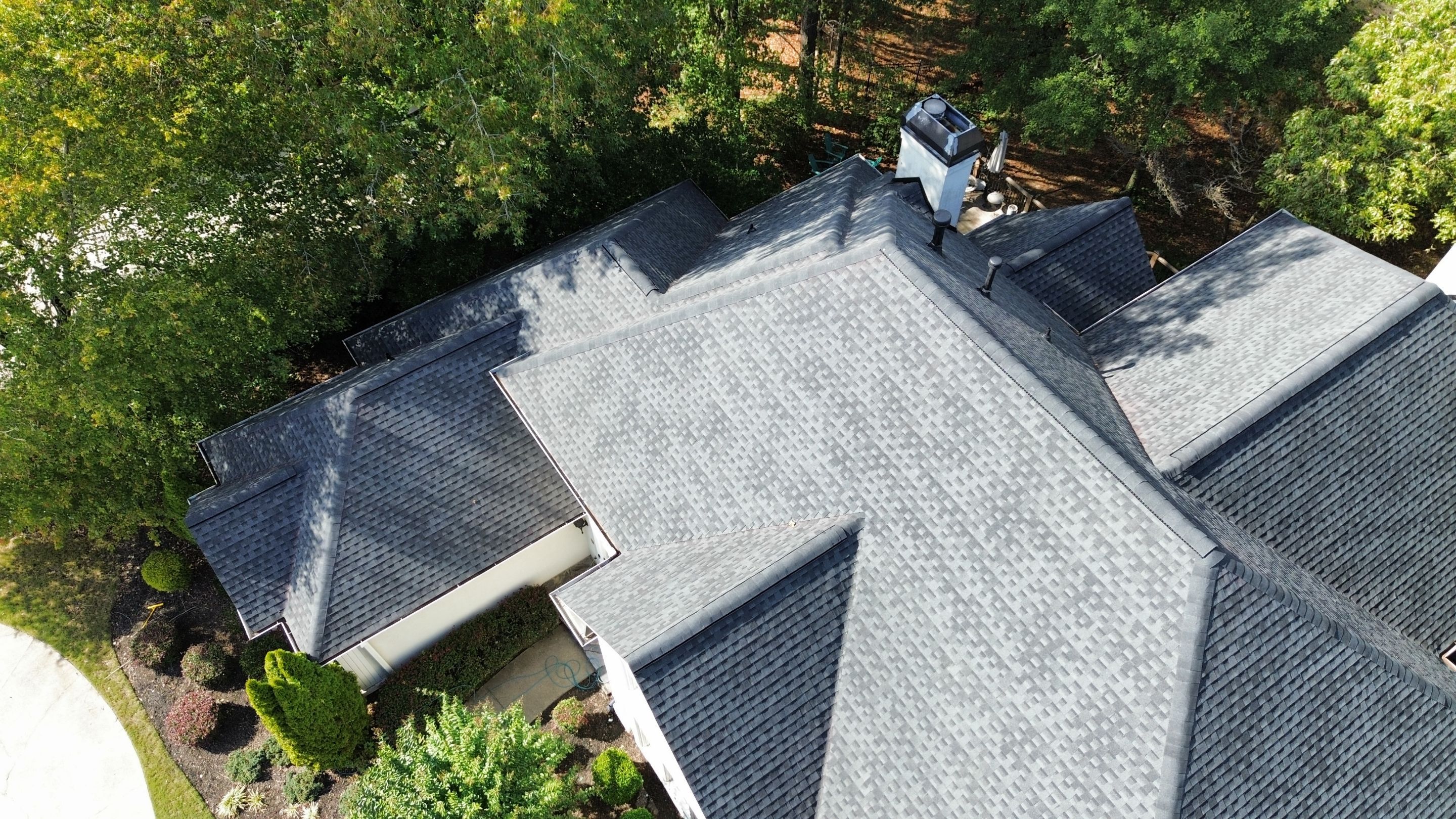 Cumming, GA Roof Replacement GAF Timberline HDZ Charcoal by Reset Roofing