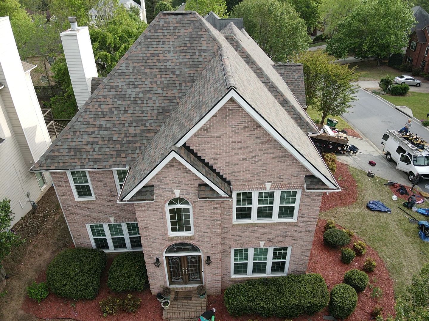 Residential Roofing Installation using Owens Corning by Inspector Roofing and Restoration
