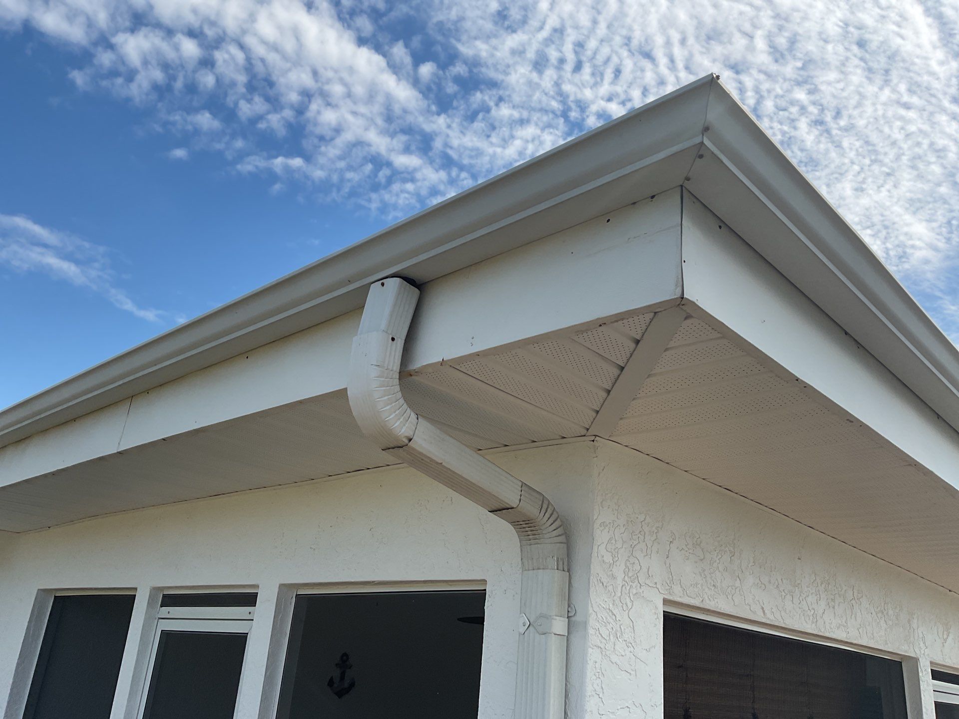Soffit and Fascia Installation in Cape Coral FL by Gutter Professors