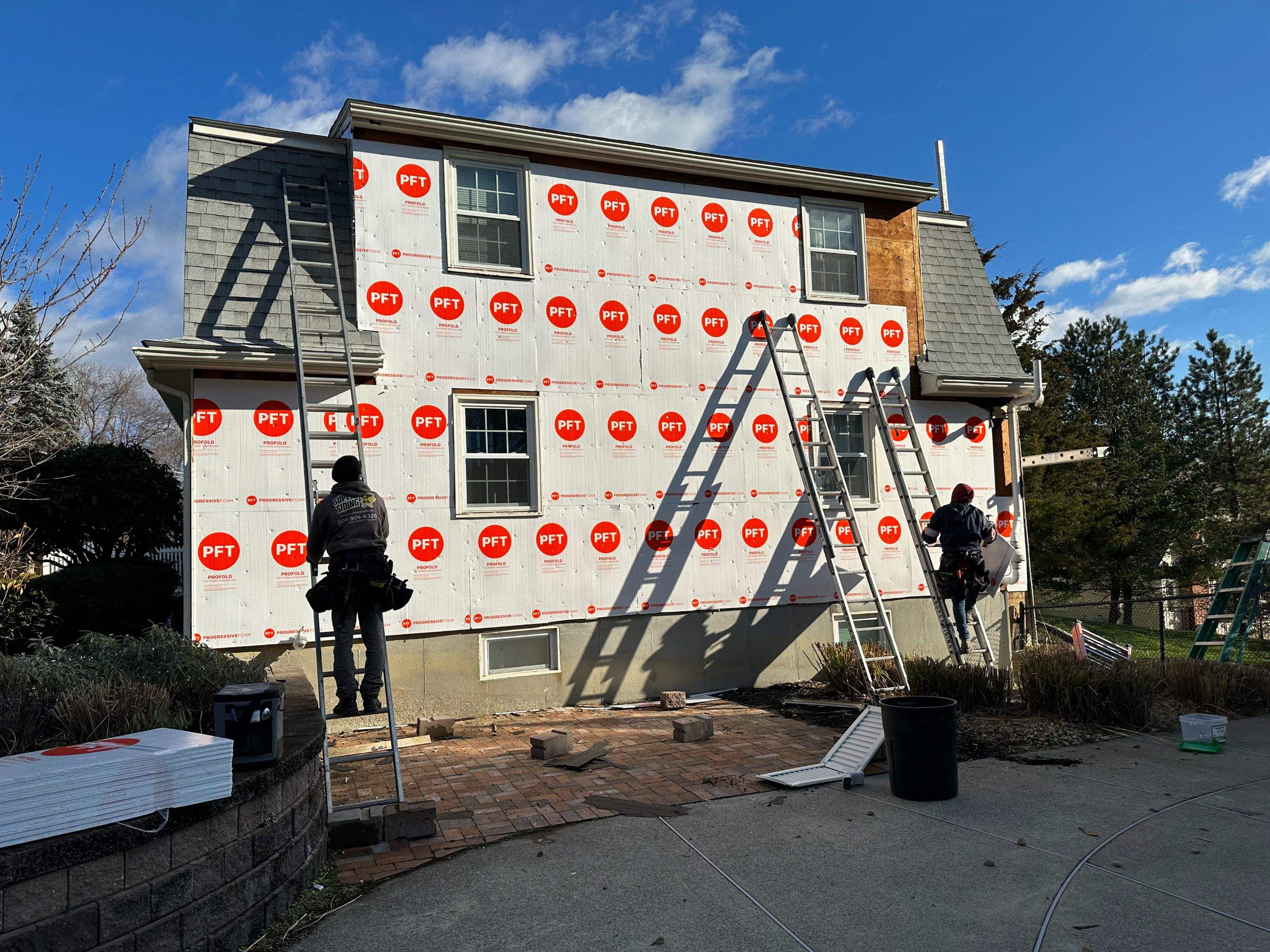 Siding Installation using Everlast Composite by Loyalty Exterior Solutions 