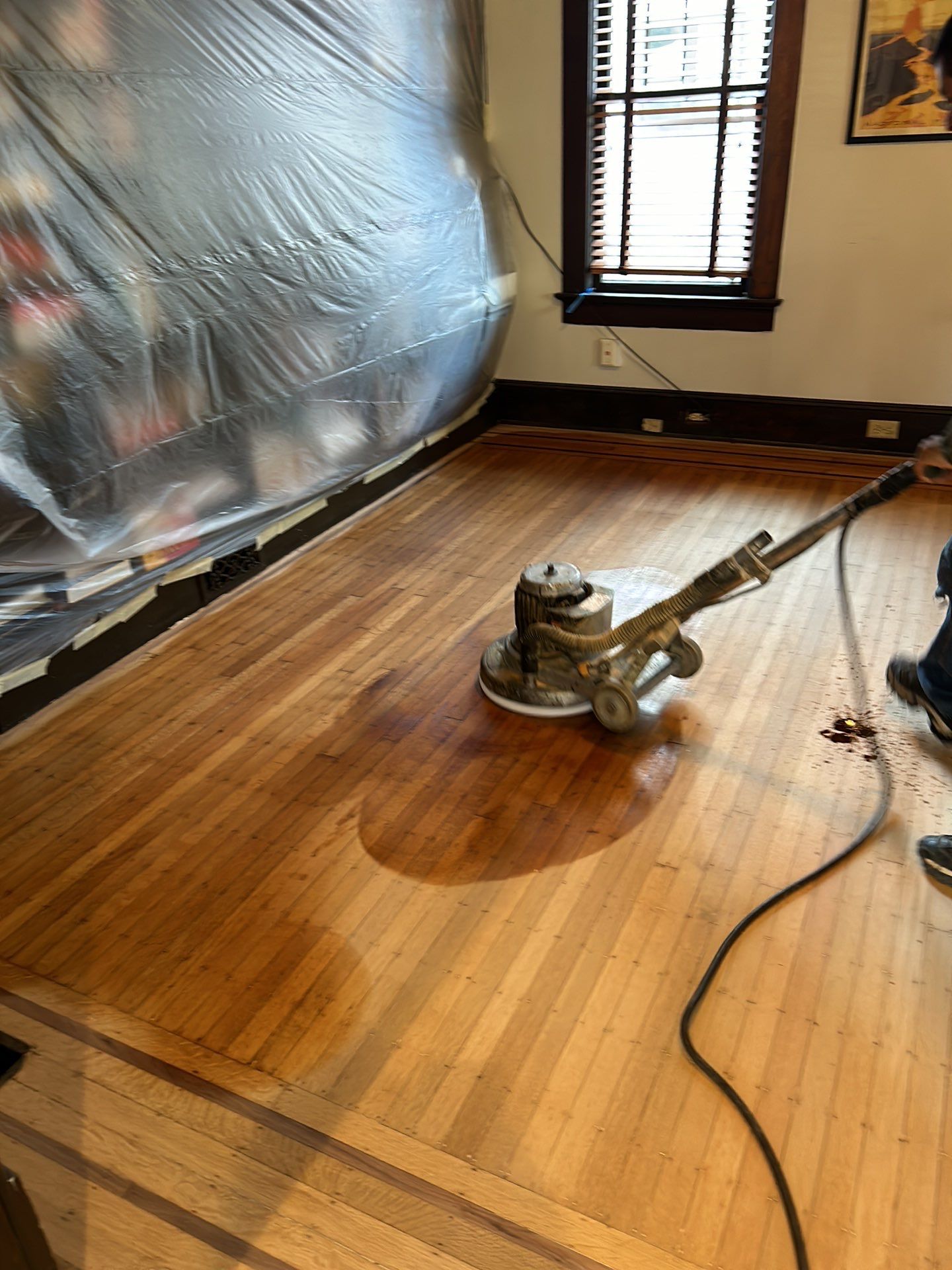115 year old house - Oak refinish by Footprints Floors of East Atlanta