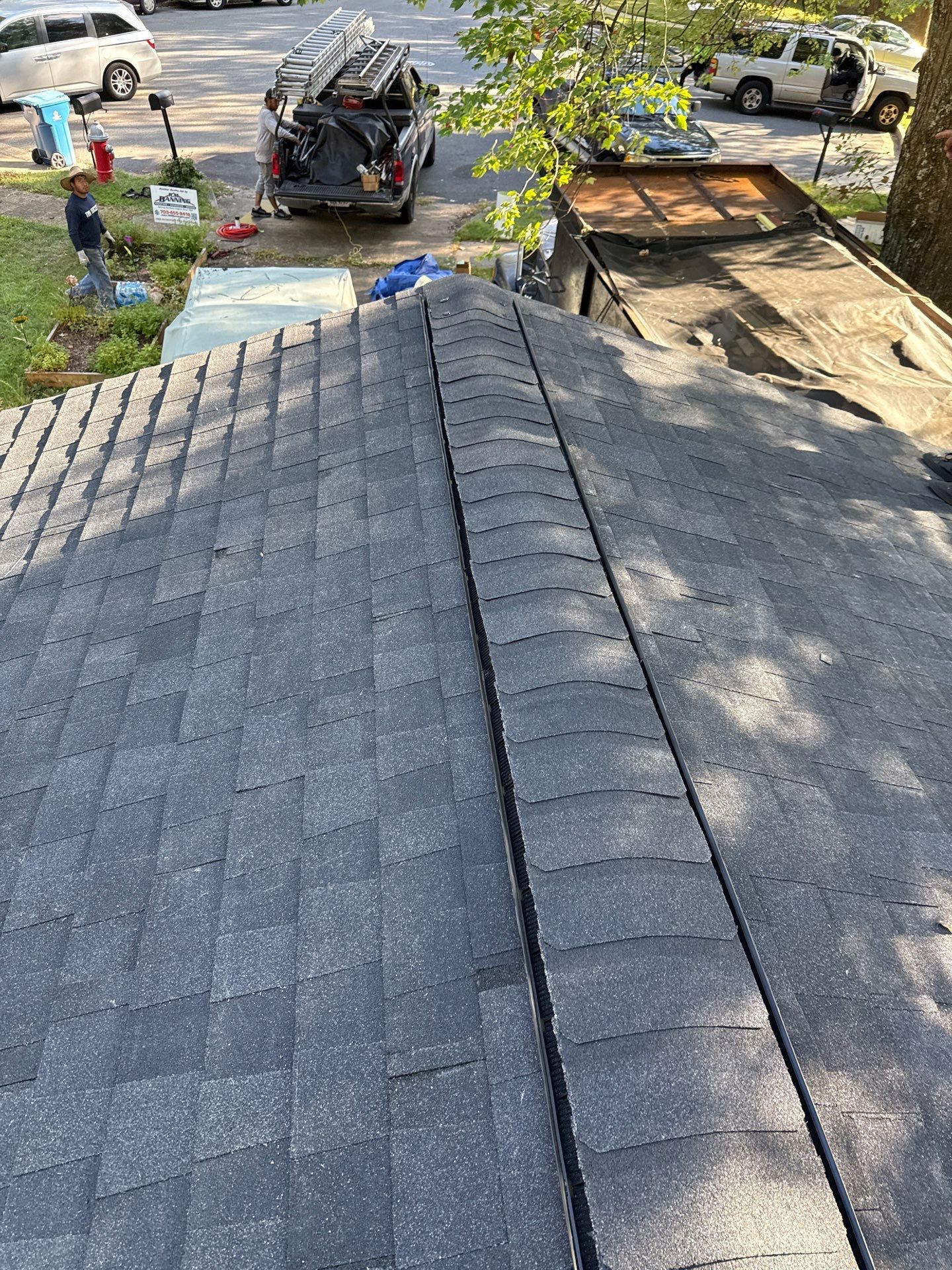Burke : Residential Roof Replacement with CertainTeed Landmark Pro in Max Def Charcoal Black  by RM Banning, Inc.