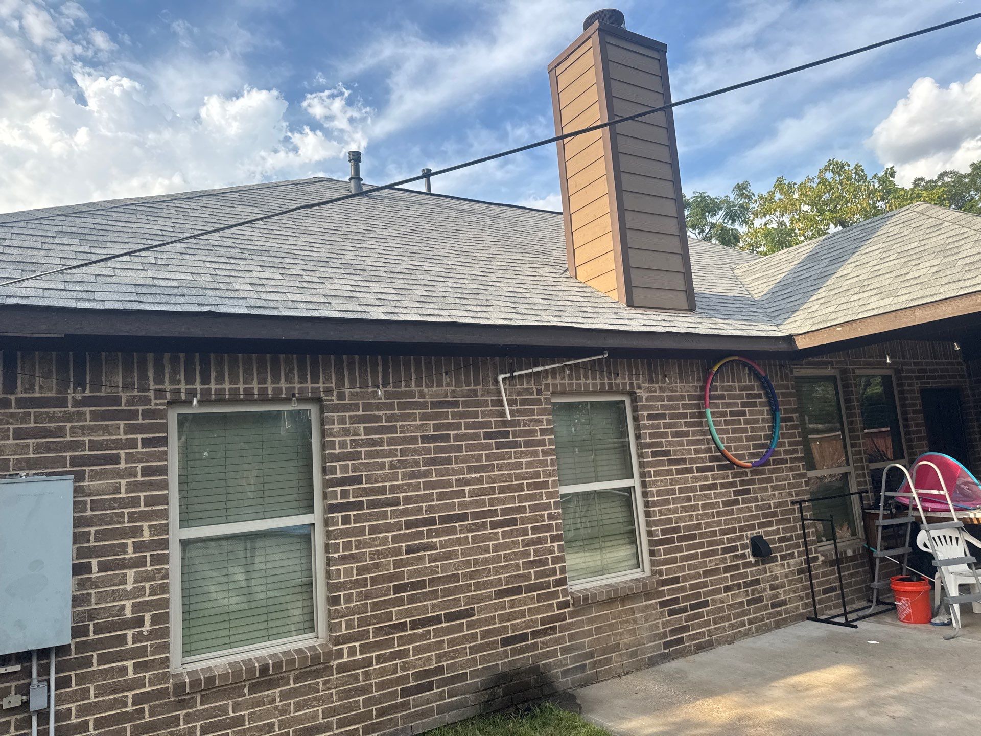 New Gutters and A New Class 4 by Berry Good Roofing