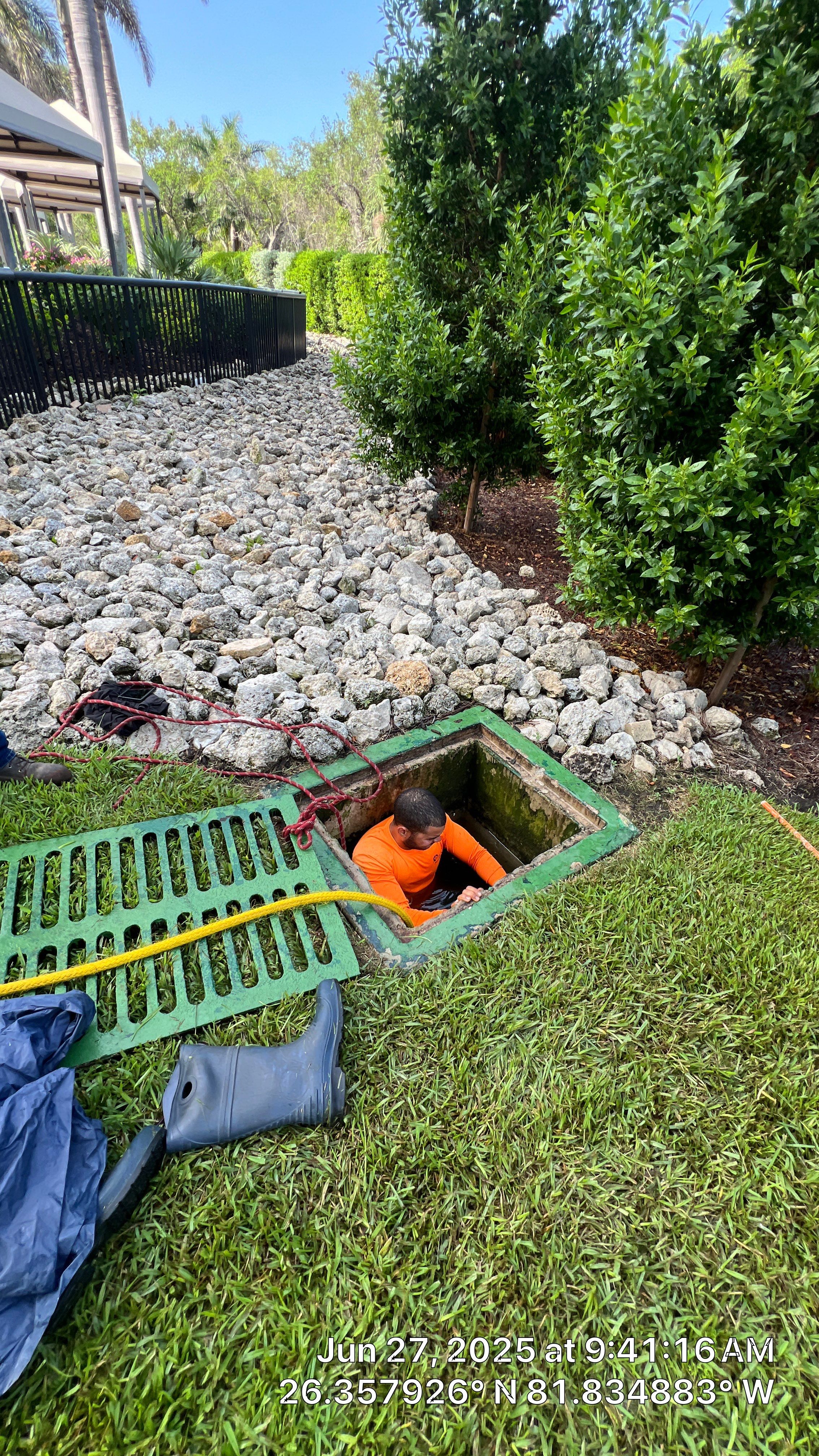 Bonita Bay Condo Stormwater Maintenance with PRS by Don Mar, Inc. Storm Water Solutions