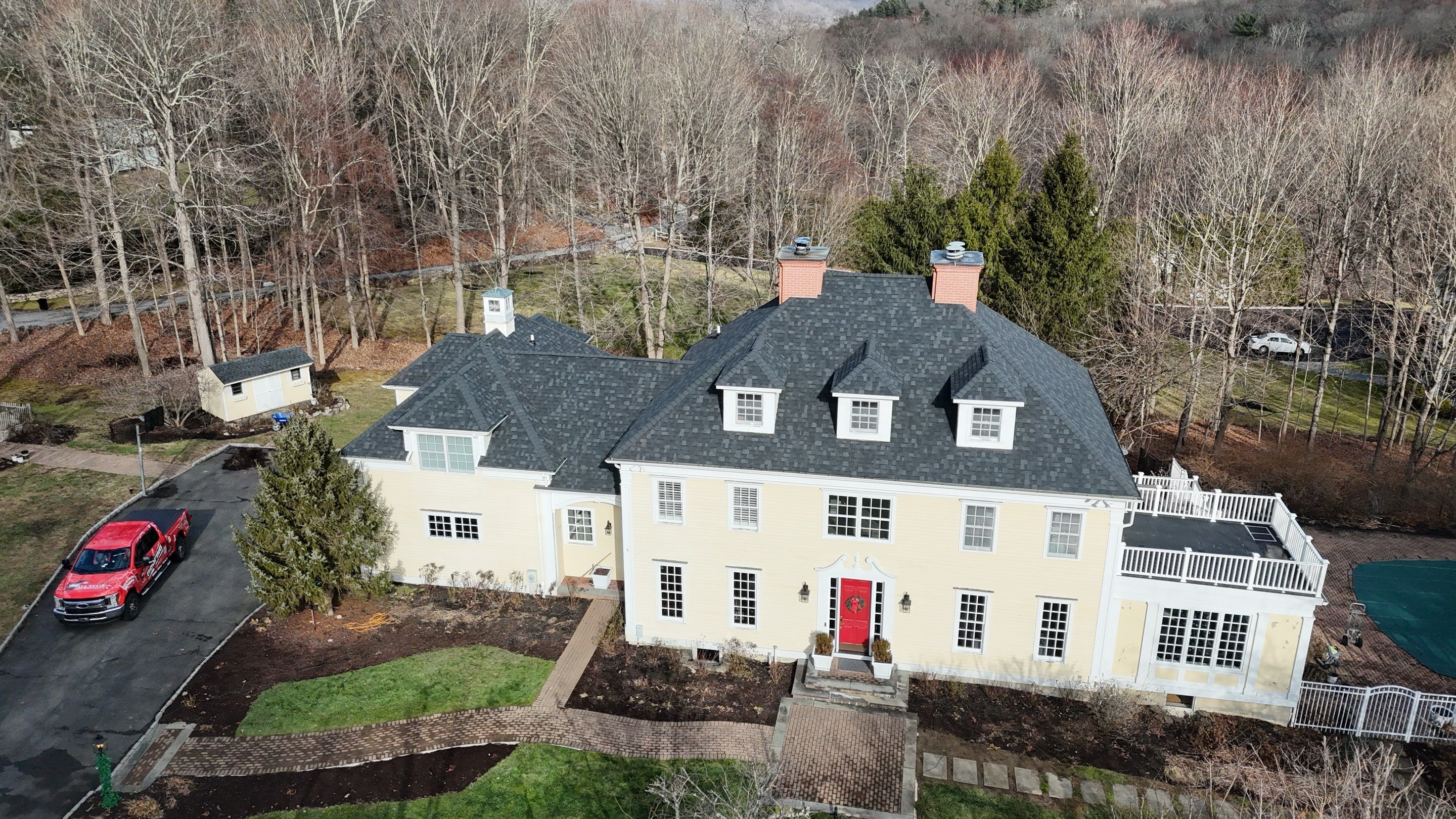 Roof & Gutter Project in Chappaqua, NY by All State Home Improvement Inc.