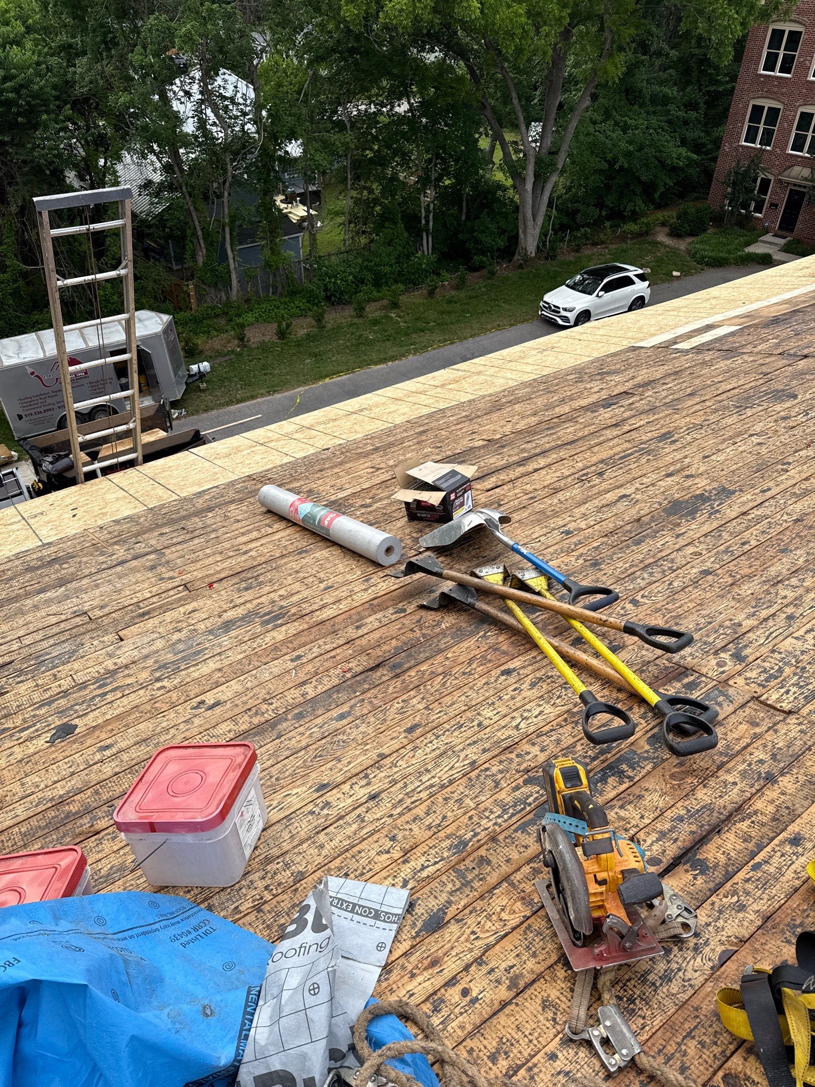 Roof Replacement - 24 Gauge Galvalume - Historic Building  by Pro Performance Roofing