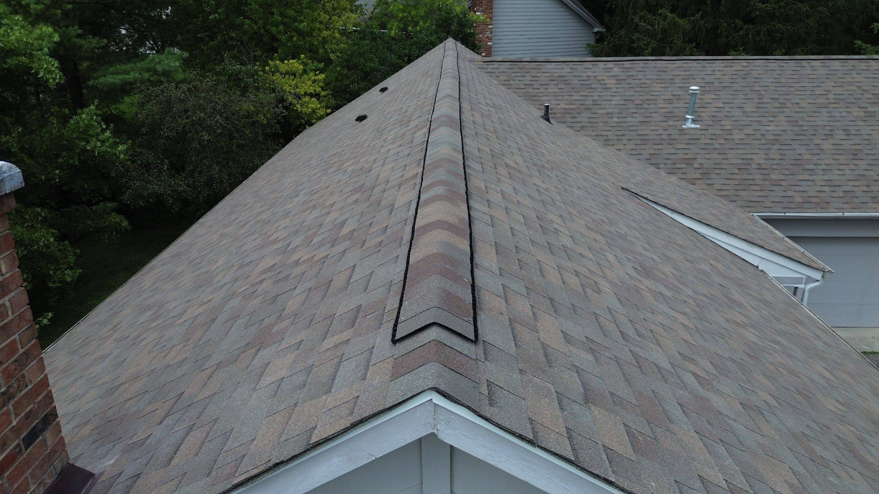 Project in Carmel by Moss Roofing