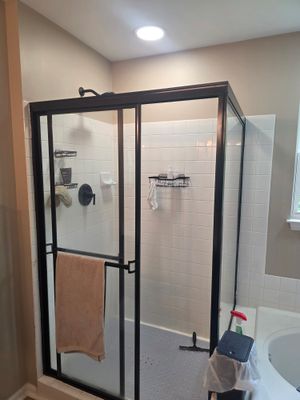 Modern Bathroom Remodel with Walk-In Shower in Fort Washington