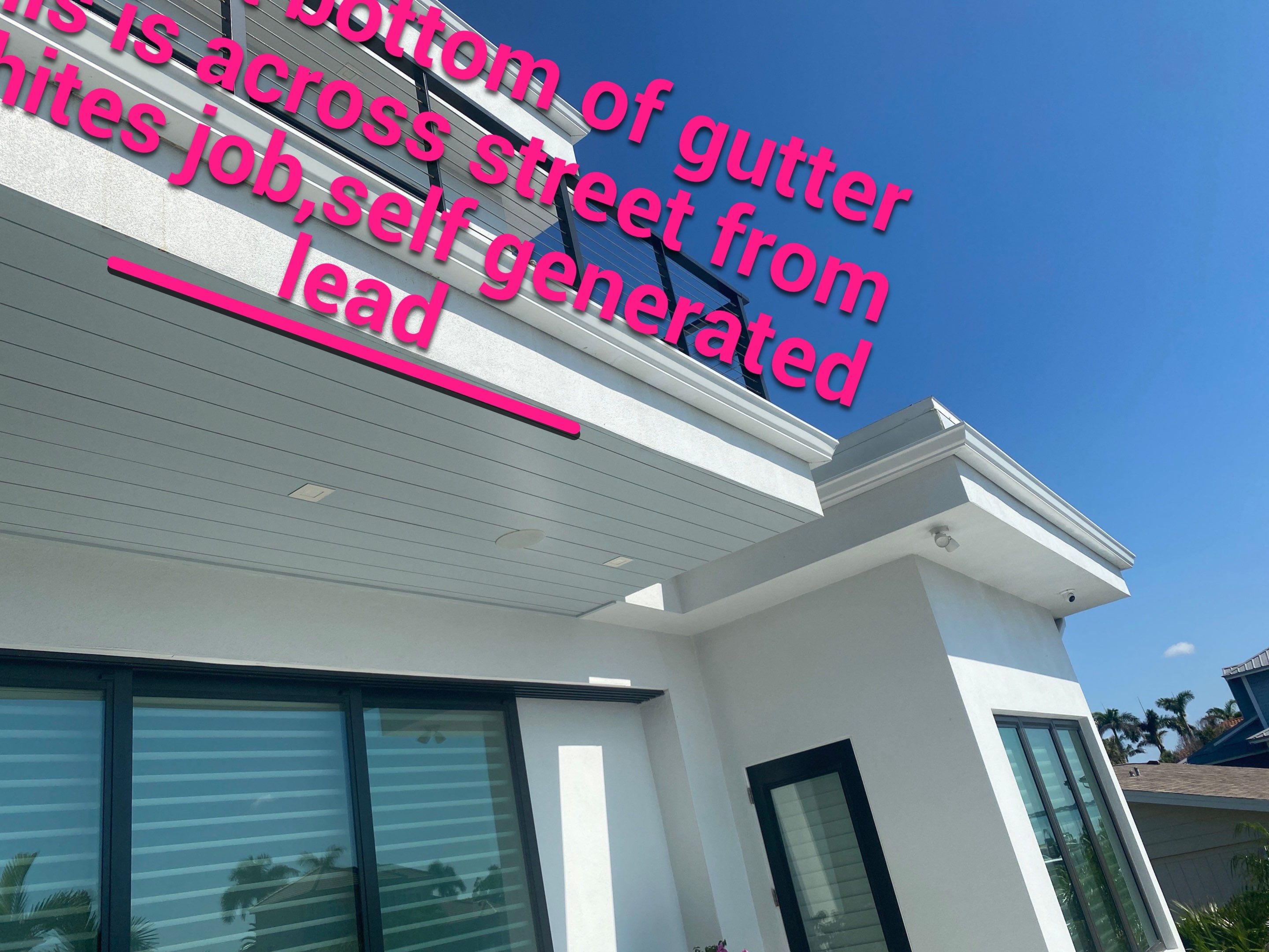 Aluminum Seamless Gutters in Longboat Key FL by Gutter Professors