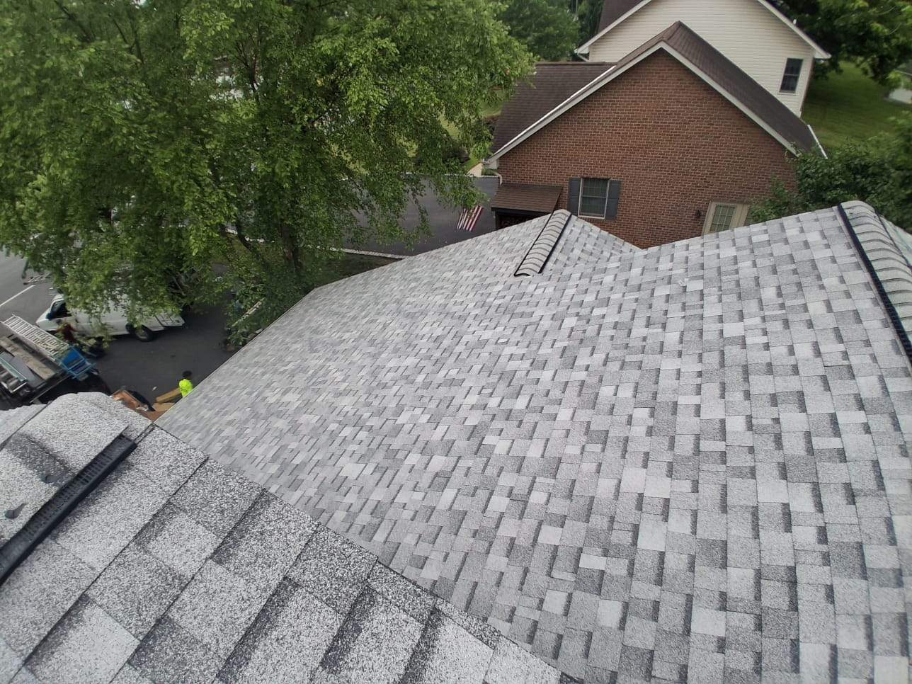 Roof Replacement with Skylight Installation in Frederick, MD by ARCH Exteriors 