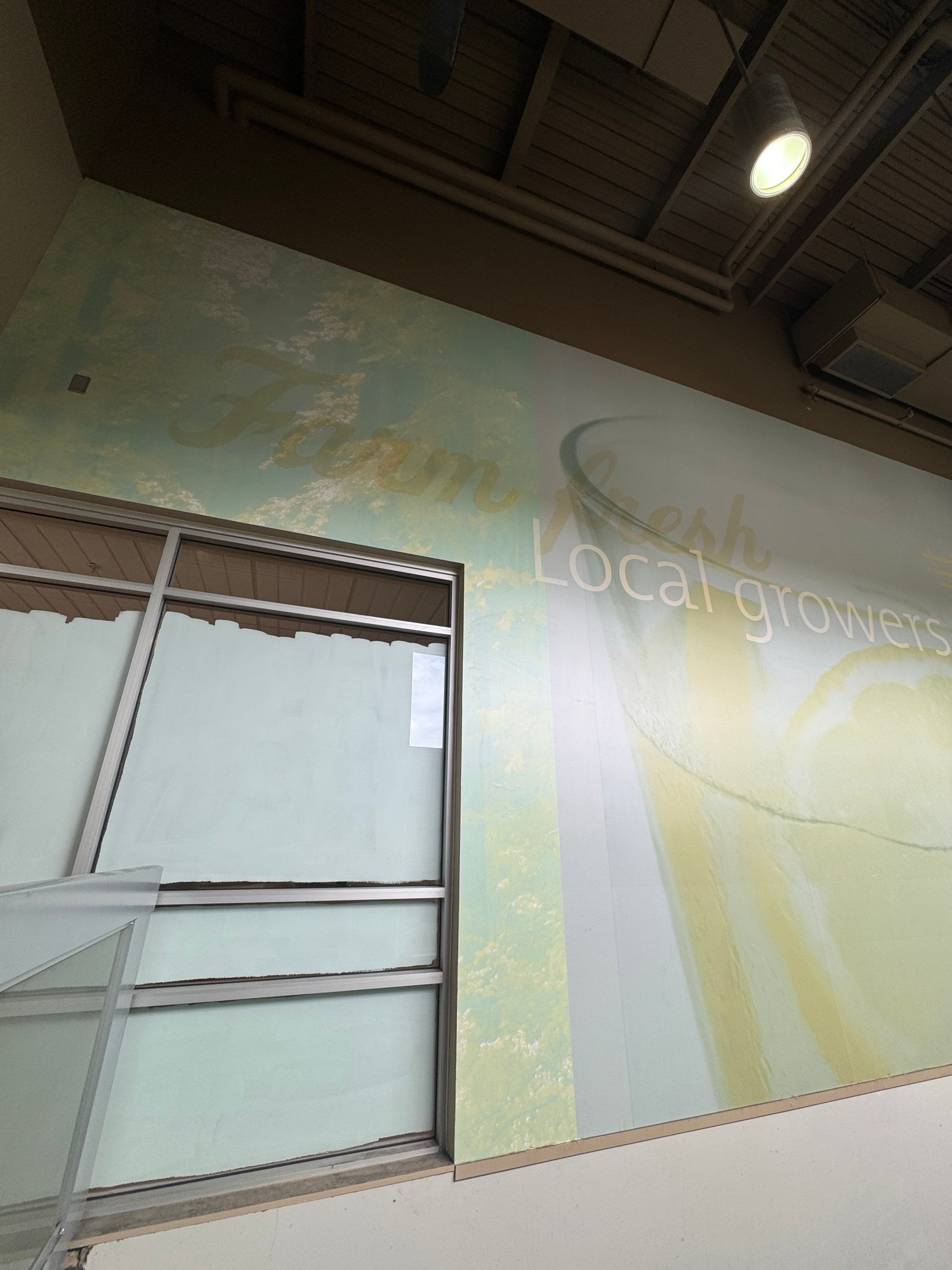 Commercial Prime & Paint Project-30ft height by YVR Construction Group