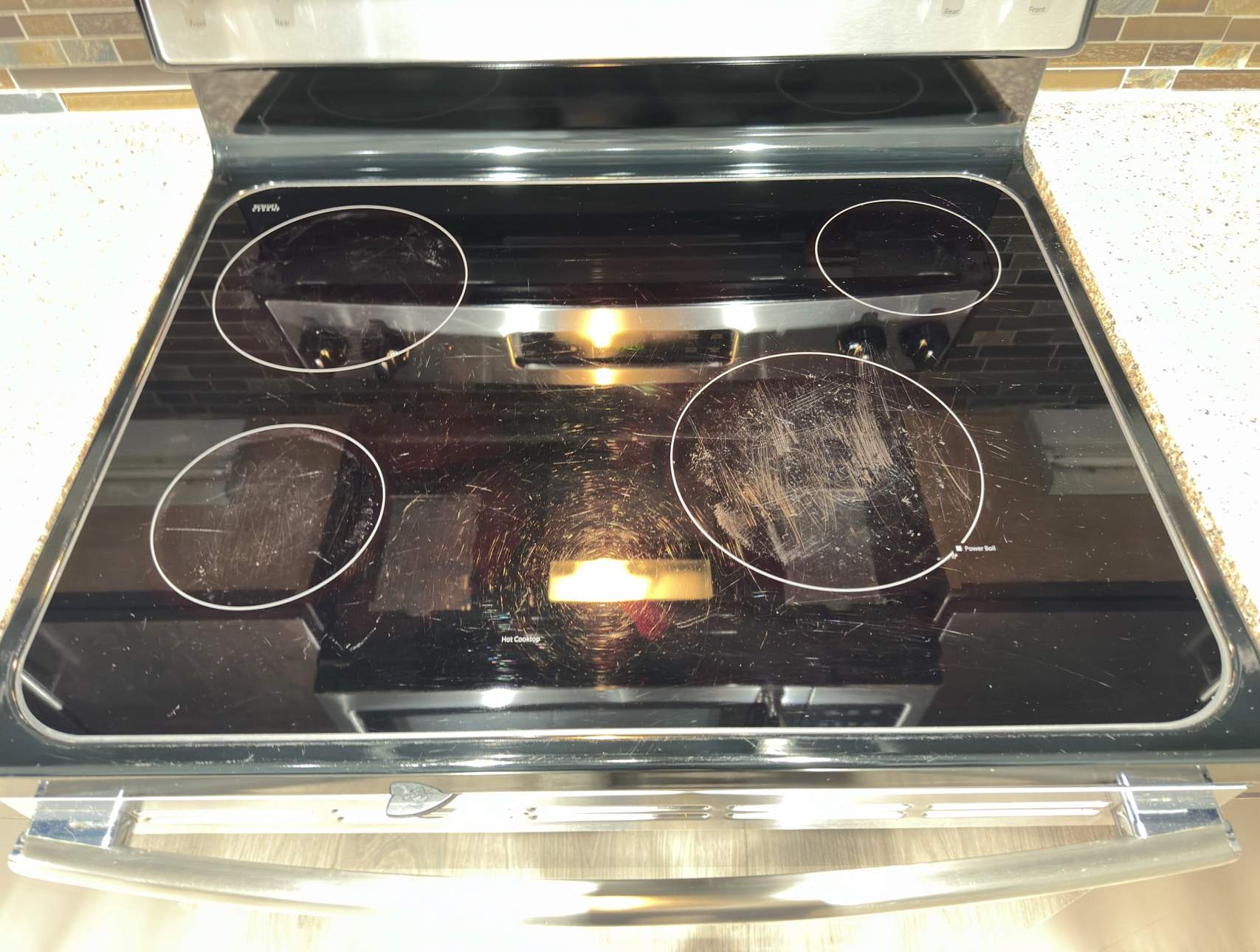 Glass Cooktop Restoration by Surface Experts - Cypress / North Katy