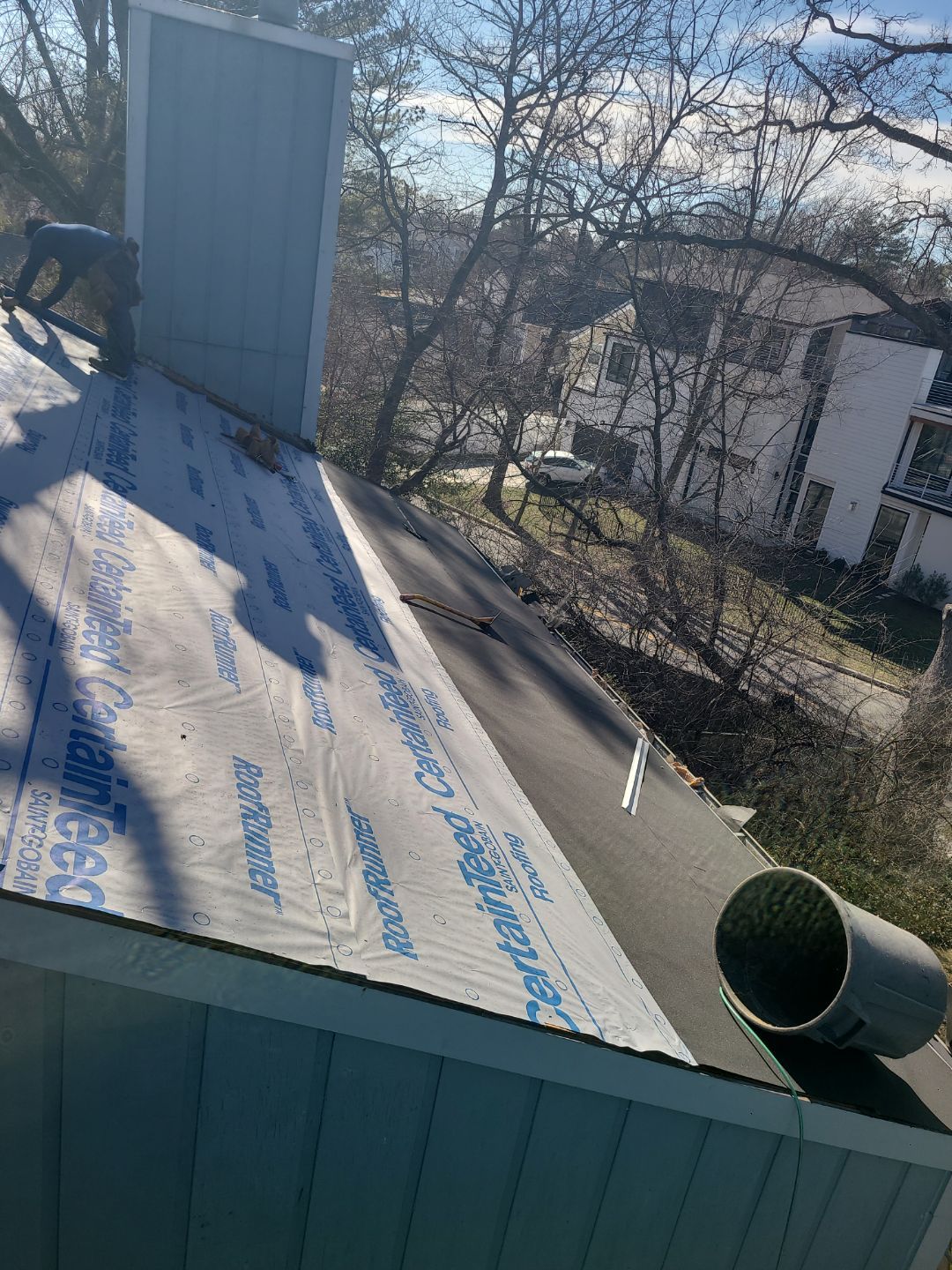 Arlington: Residential Roof Replacement with CertainTeed Landmark Pro in Max Def Georgetown Gray by RM Banning, Inc.