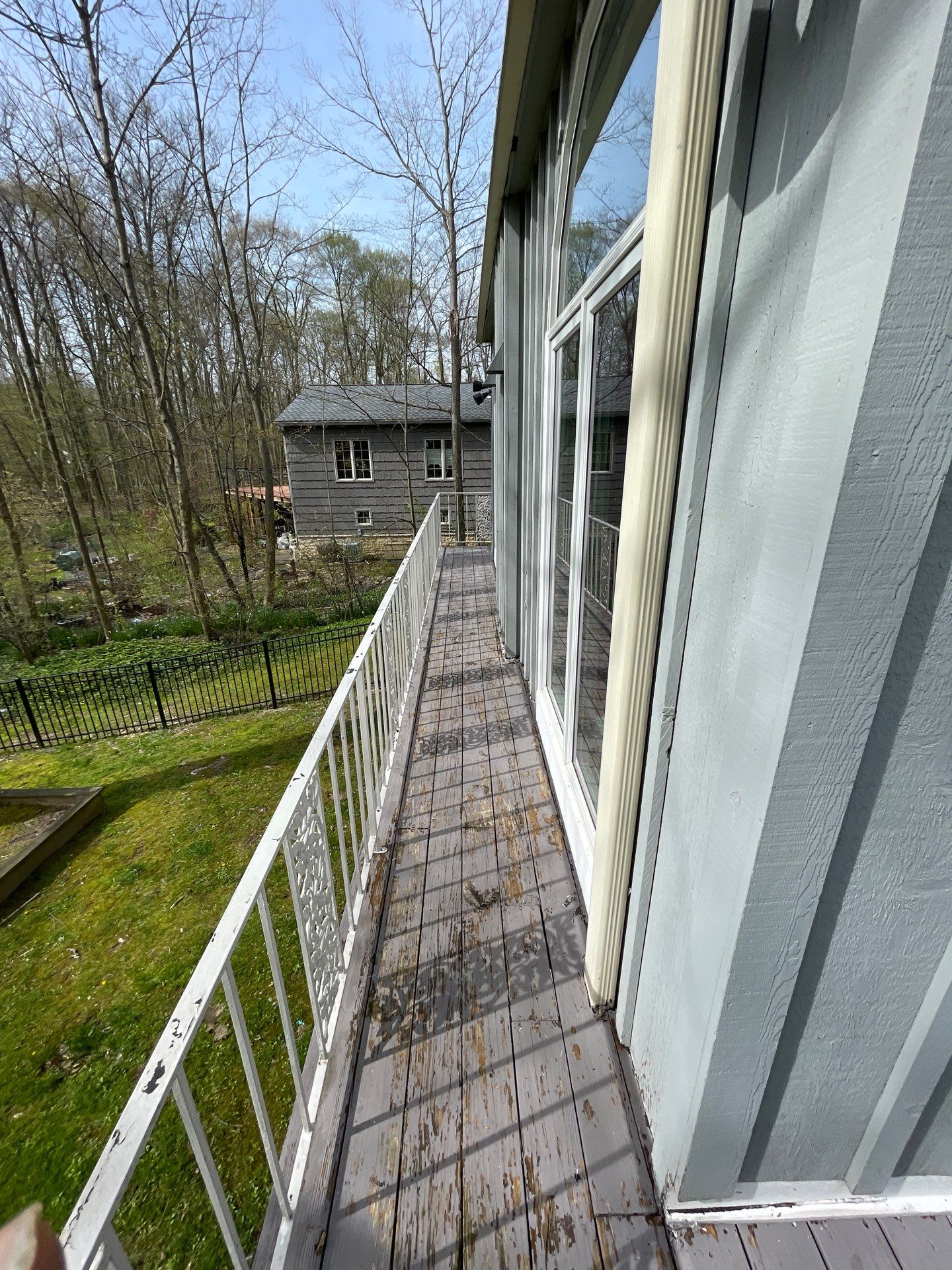 Deck Staining using Arborcoat Solid Stain by Callaway Contracting LLC