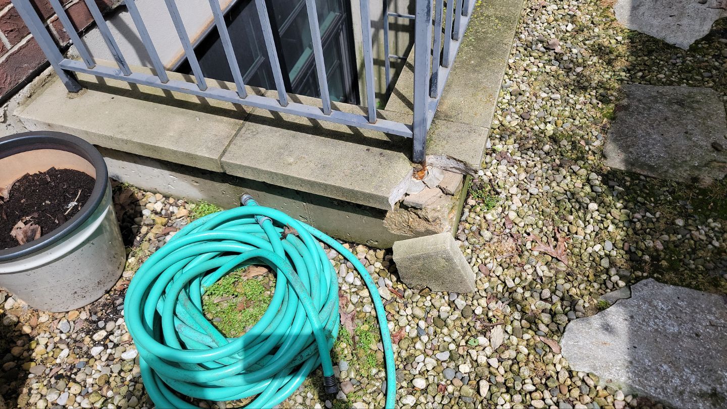 brick paver repair  using Structure bond Techniseal by Northern Power Washing LLC.