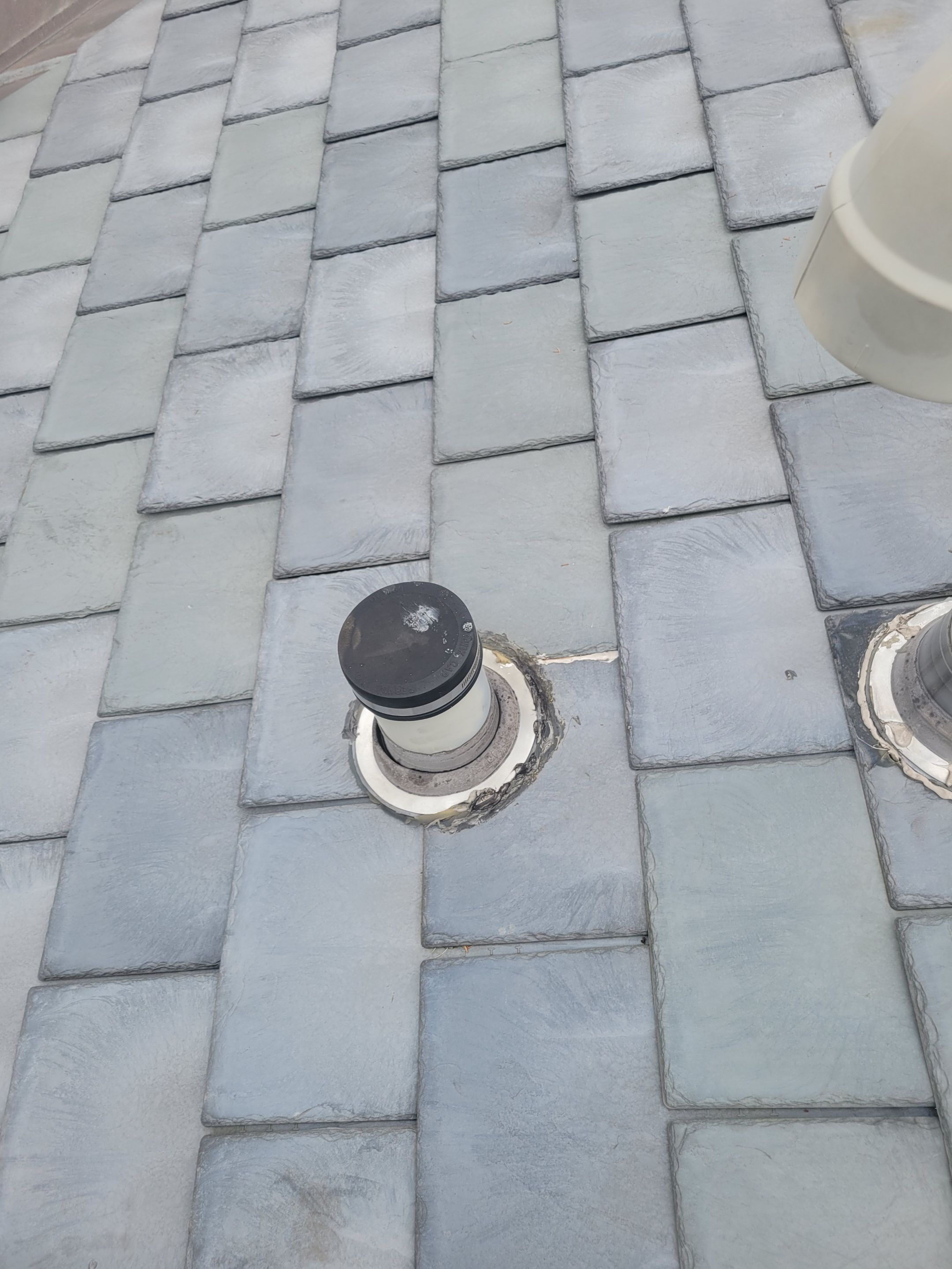 Roof Repair using Eco Star Slate tile by The B.A.R Roofing