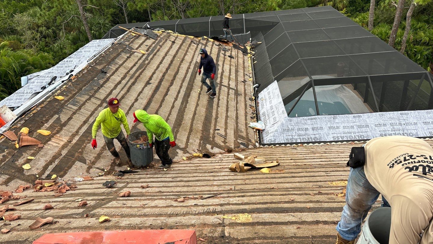 Residential Roofing Installation using Brava Slate Tile in Estero, Florida by International Roofing