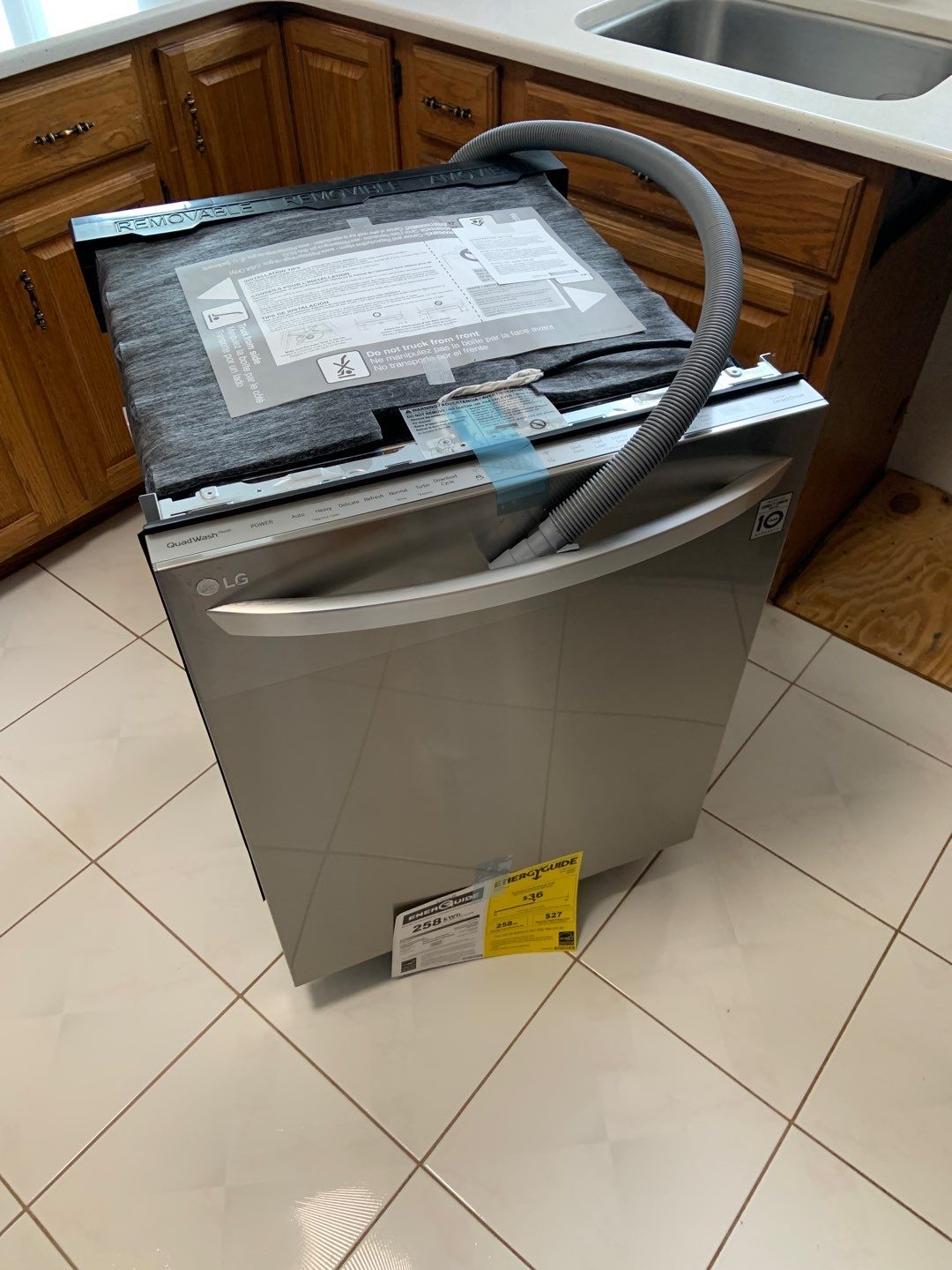 Appliance Installation using LG Dishwasher by A1 NERDY HOMES LLC