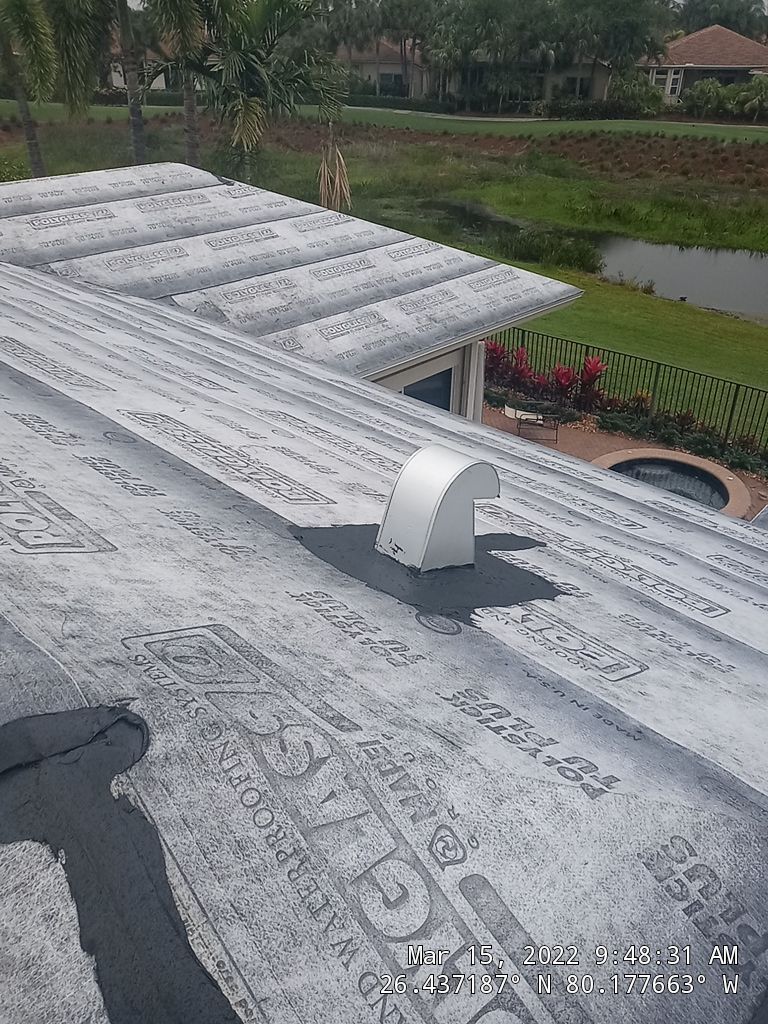 Residential Roofing Installation using Eagle Roofing Tile by BLUES BROTHERS ROOFING