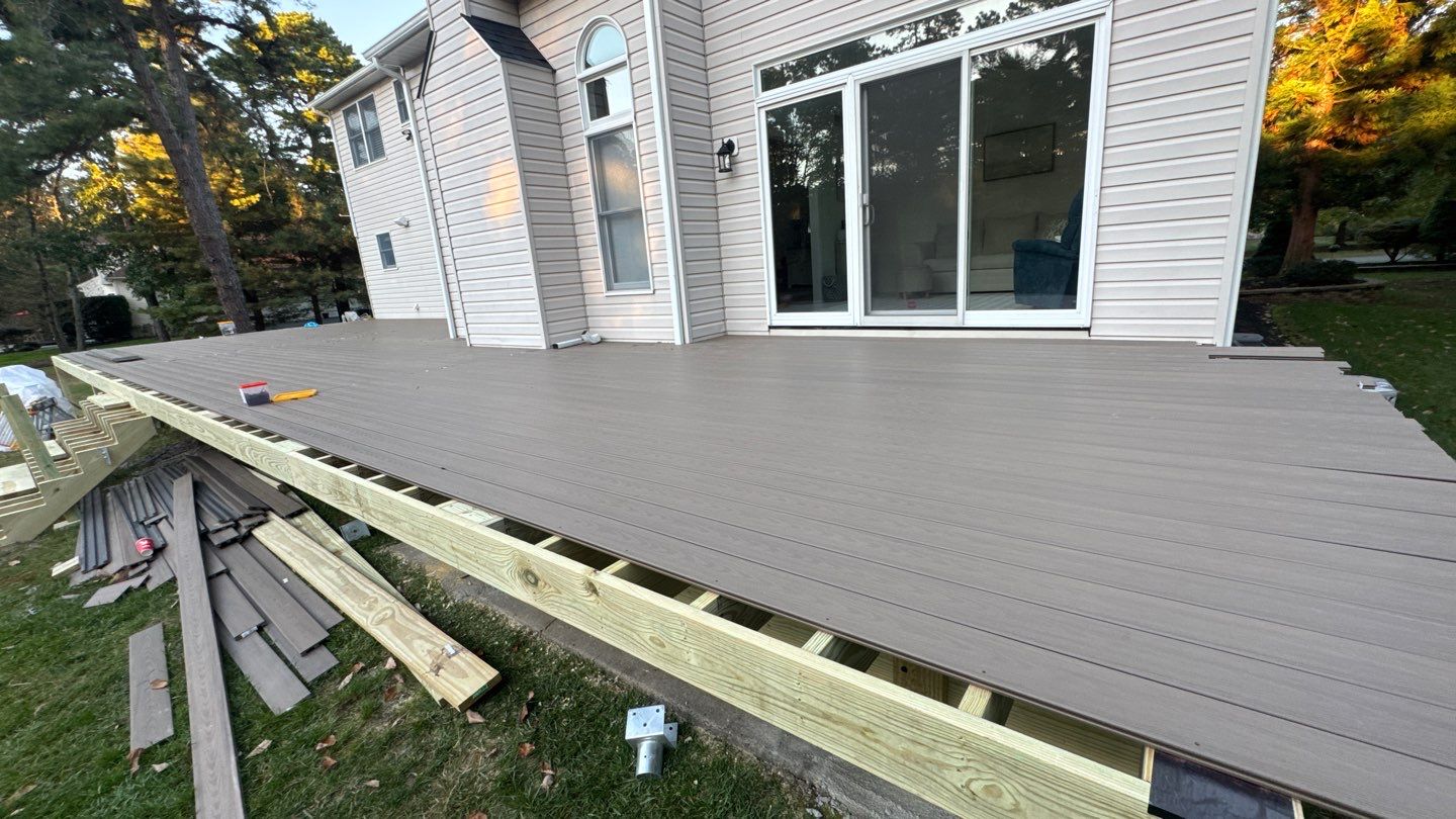 New Deck In Medford NJ  by deck guardian