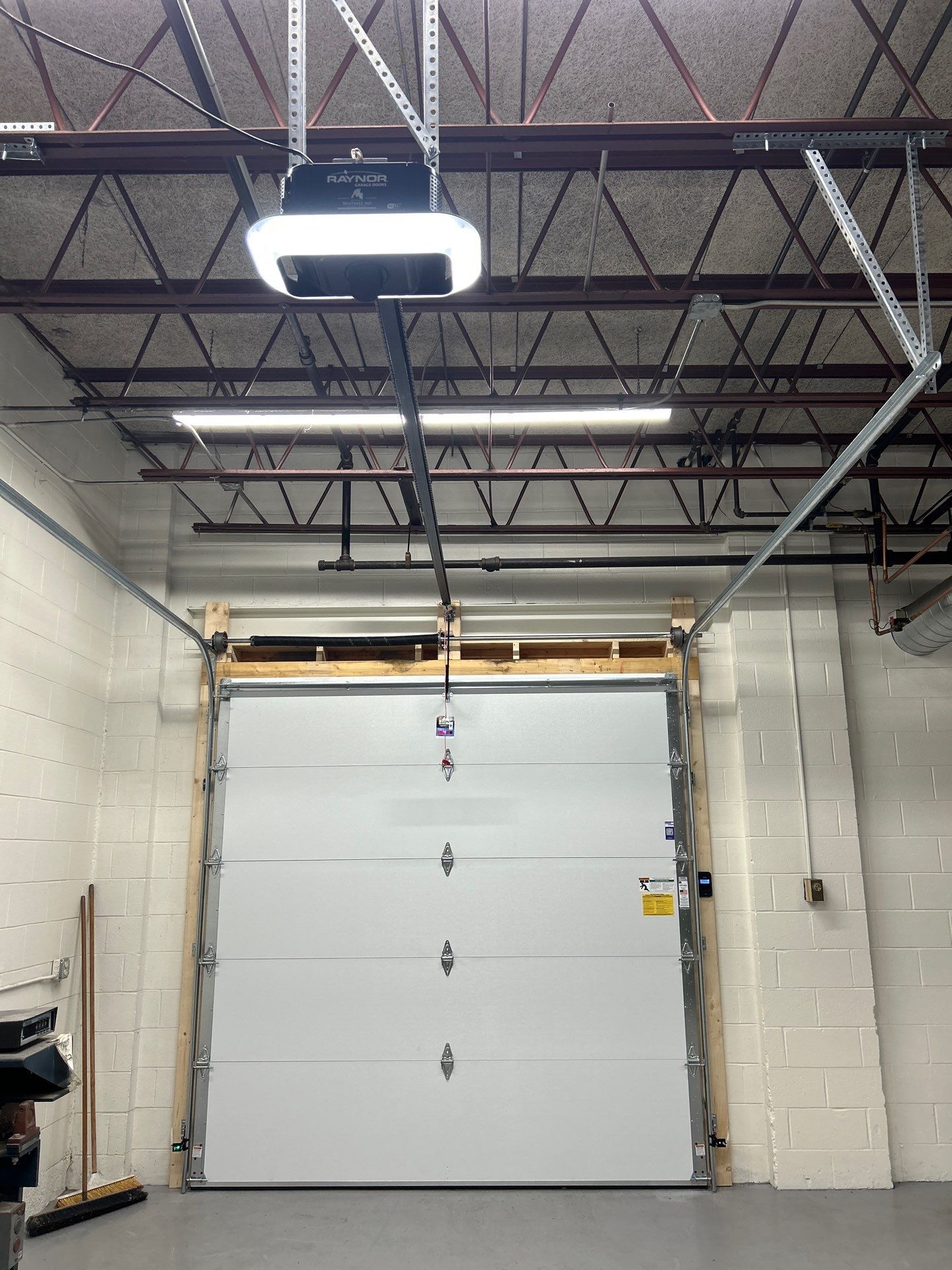 Door Installation using Raynor Encore Garage Door by Keene Door