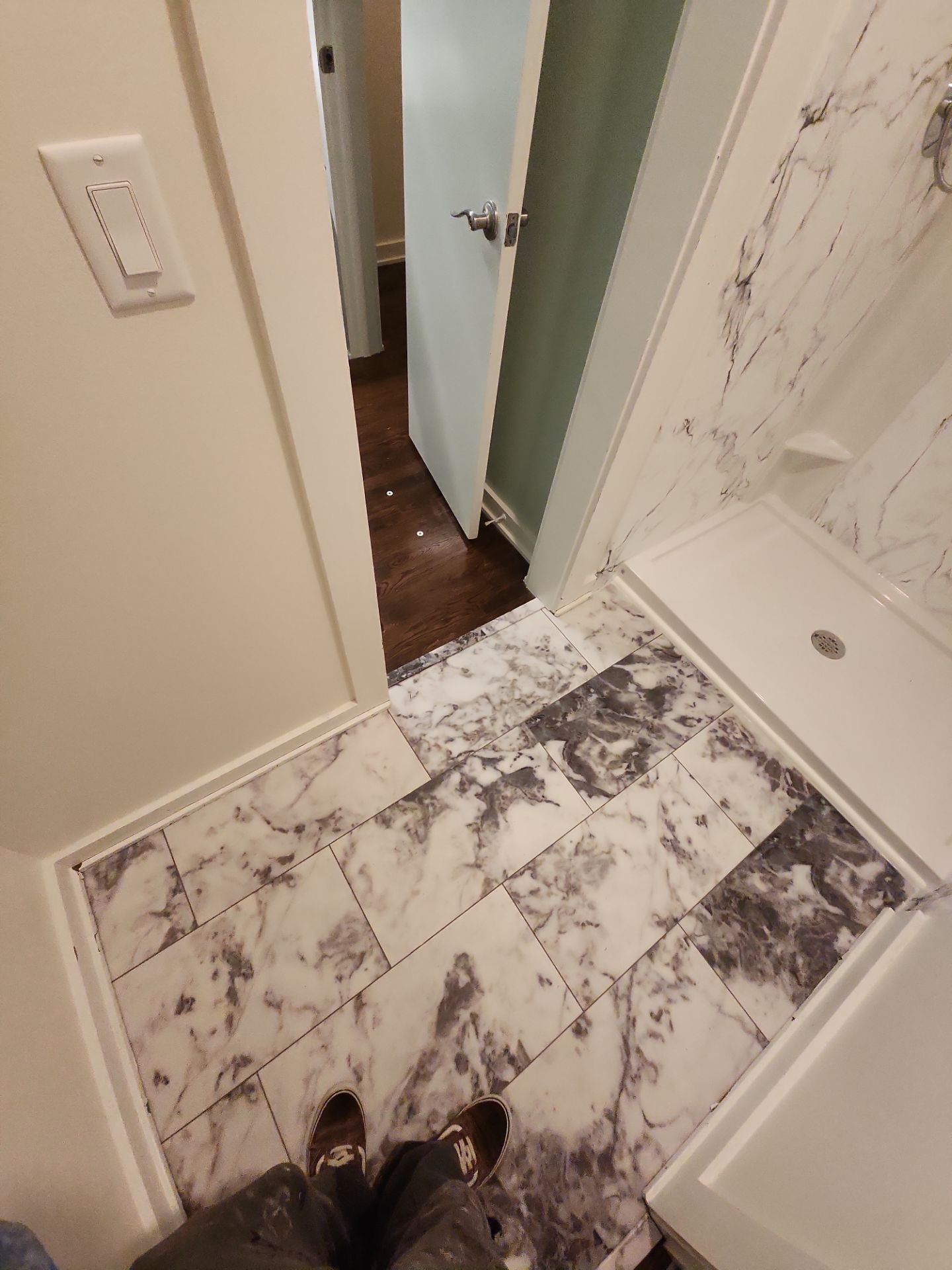 Bathroom Remodel using Acrylic by The Shower Company