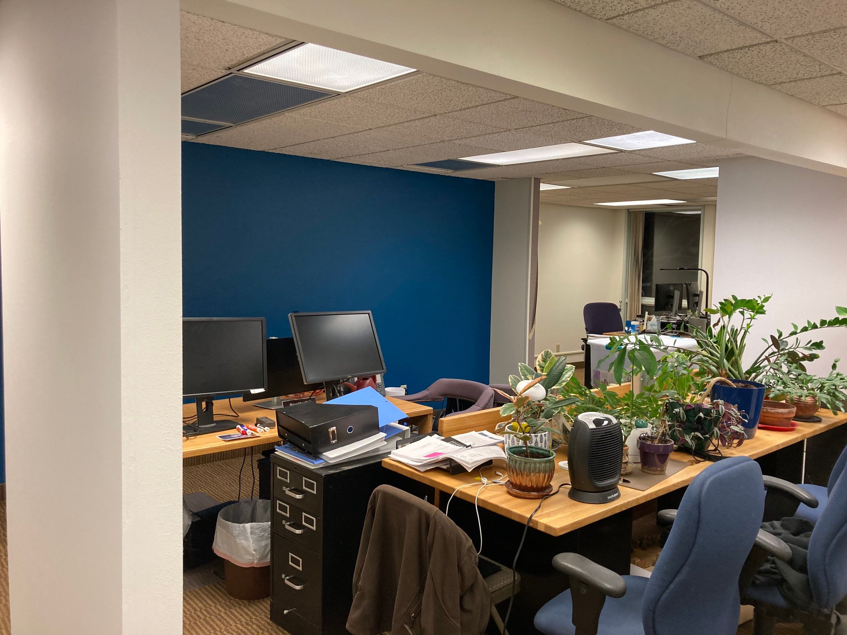Amazing Workspace Transformation by Midnight Sun Painting