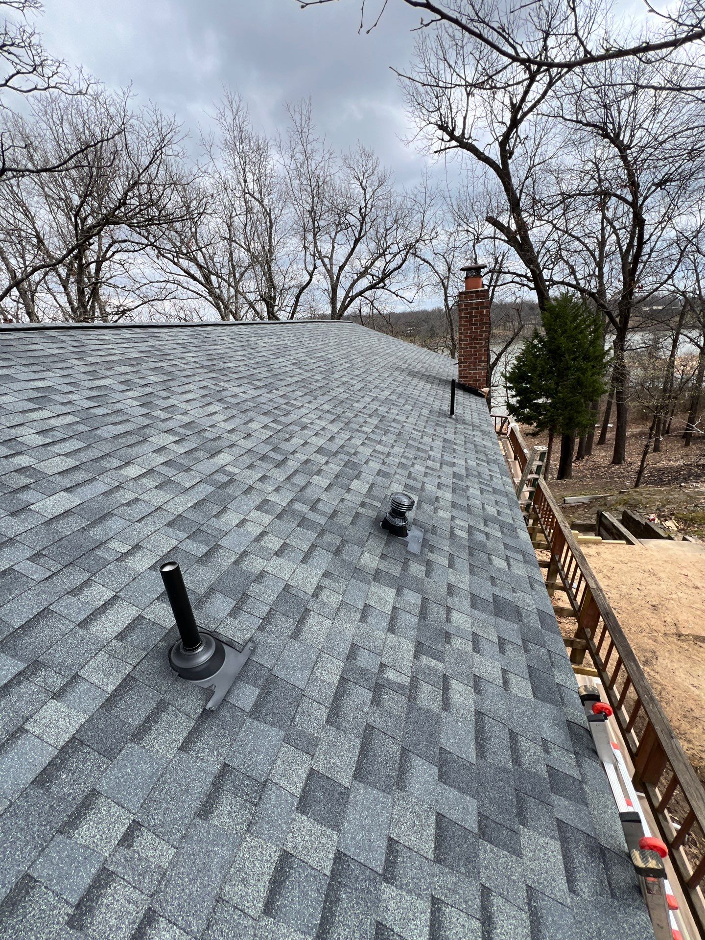 Roof replacement by In & Out Construction & Remodeling, LLC