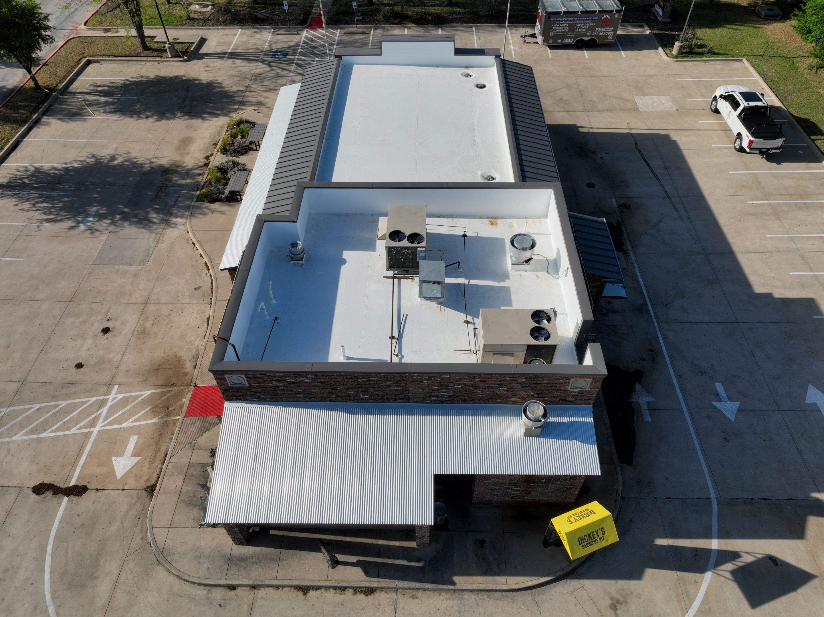 TPO Commercial Roofing Installation by 3:16 Roofing and Construction